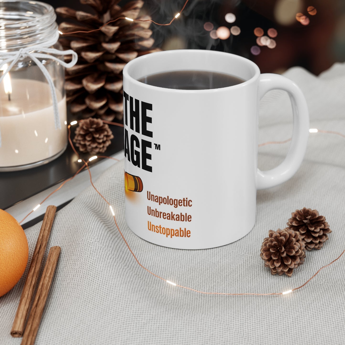 I Am the Message™ Mug – Inspirational Gift for Educators, Students & Changemakers | 11oz Ceramic