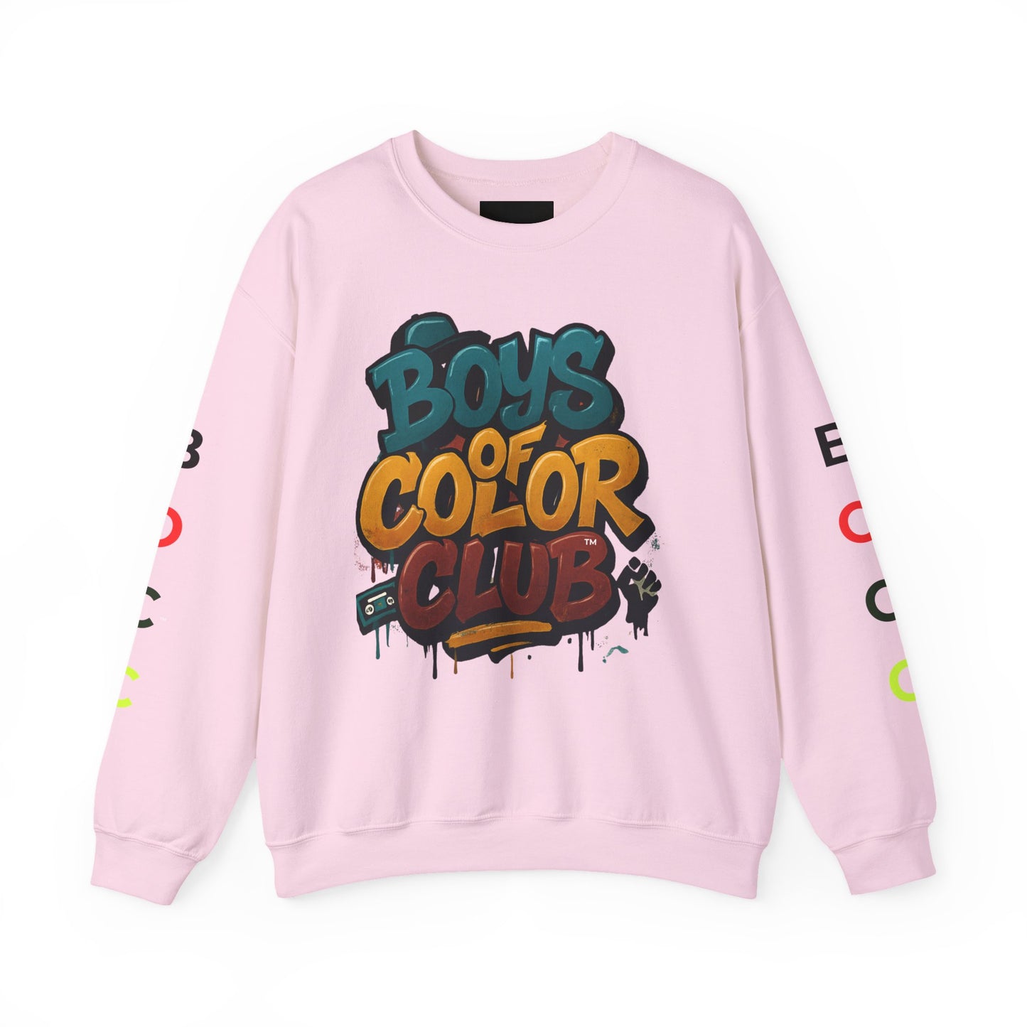 Broken Crayons Collection -Boys of Color Club Sweatshirt - Unisex Heavy Blend™ Crewneck