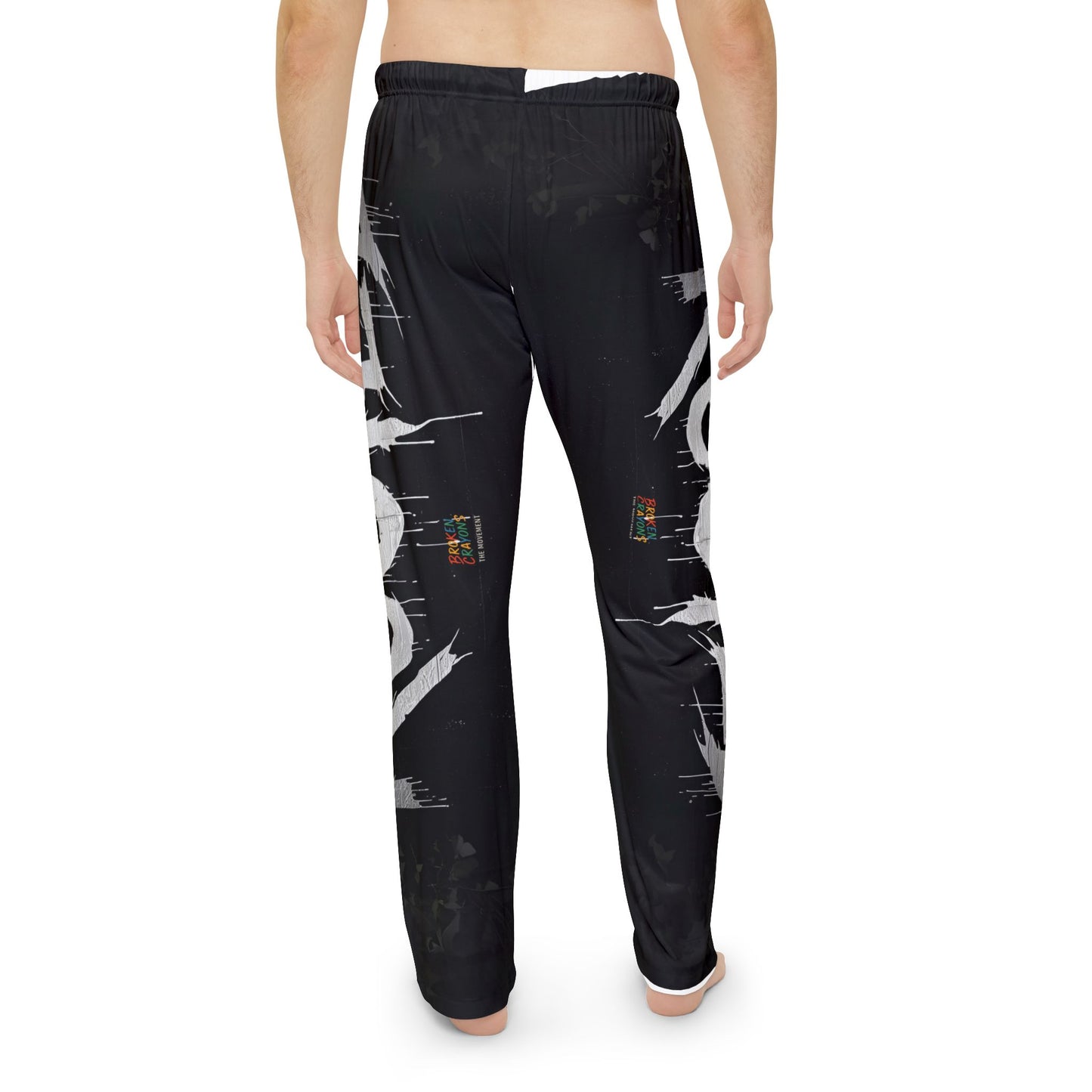 Broken Crayons Collection Rooted Men's Pajama Pants - Comfy Lounge Wear, Perfect for Cozy Nights, Gifts for Dads, Relaxation, Casual Wear, Home Essentials