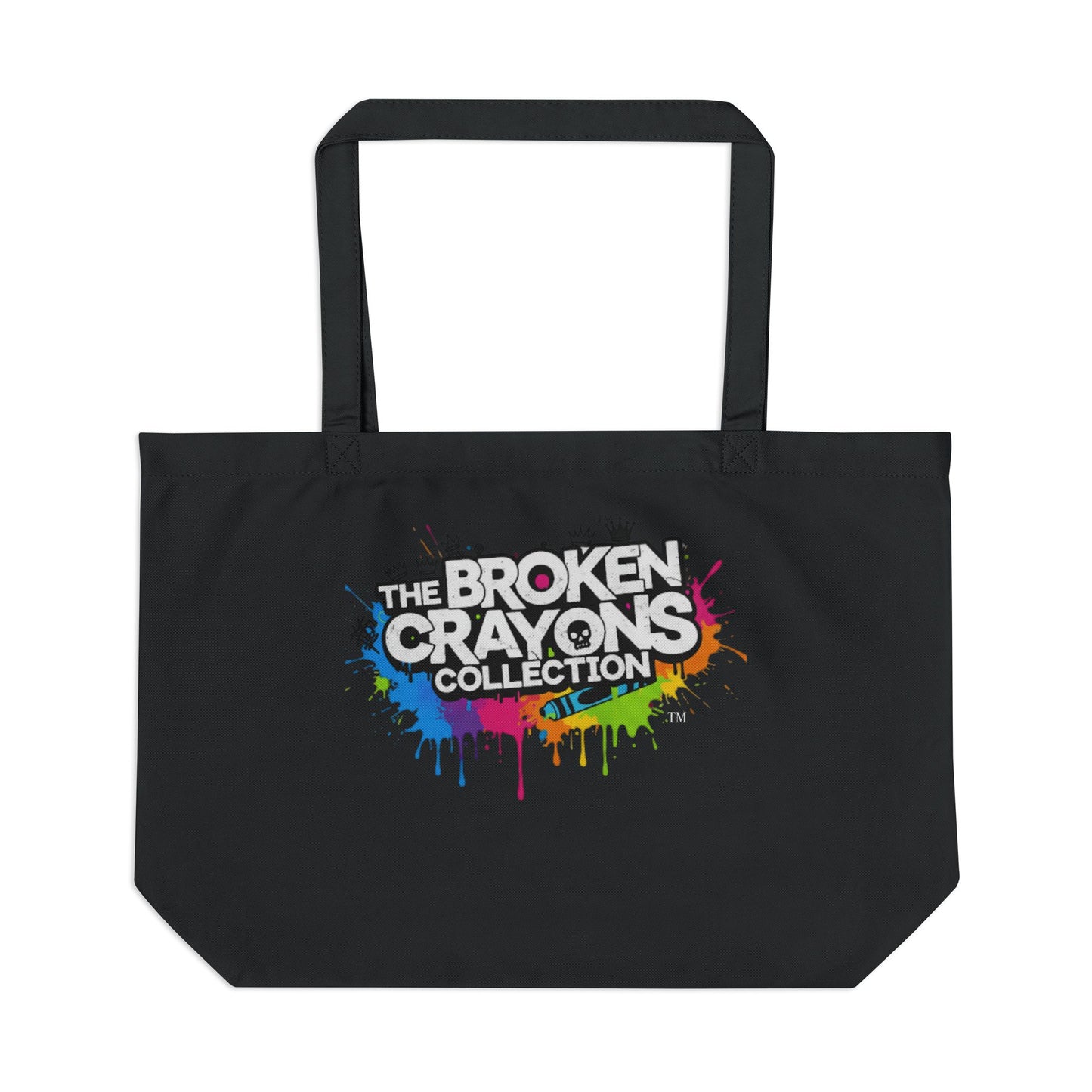 Large Eco Tote - The Broken Crayons Collection | Reusable Shopping Bag, Gift for Artists, Eco-Friendly Tote, Colorful Canvas Bag, [...]