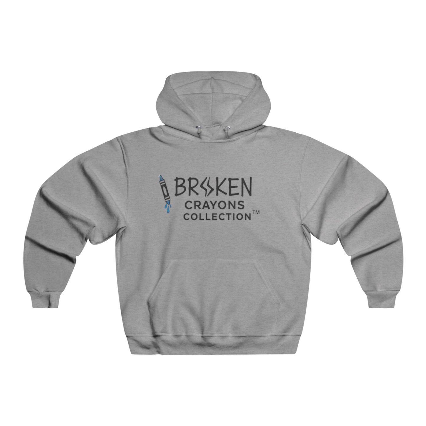 Broken Crayons Streetwear Hoodie - Unisex Inspirational Apparel & Co-branded Hoodie