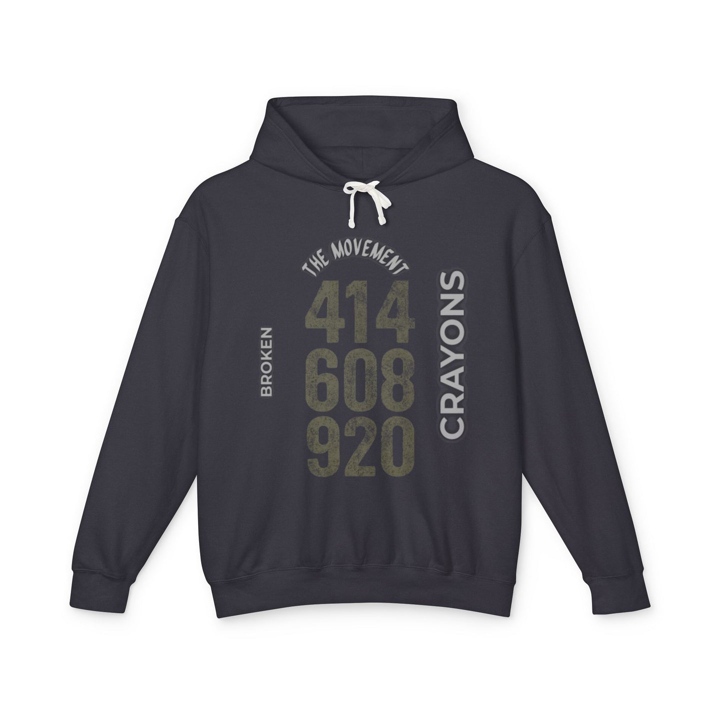 Broken Crayons Hoodie – Wisconsin Area Codes 414, 608, 920 | The Movement Streetwear