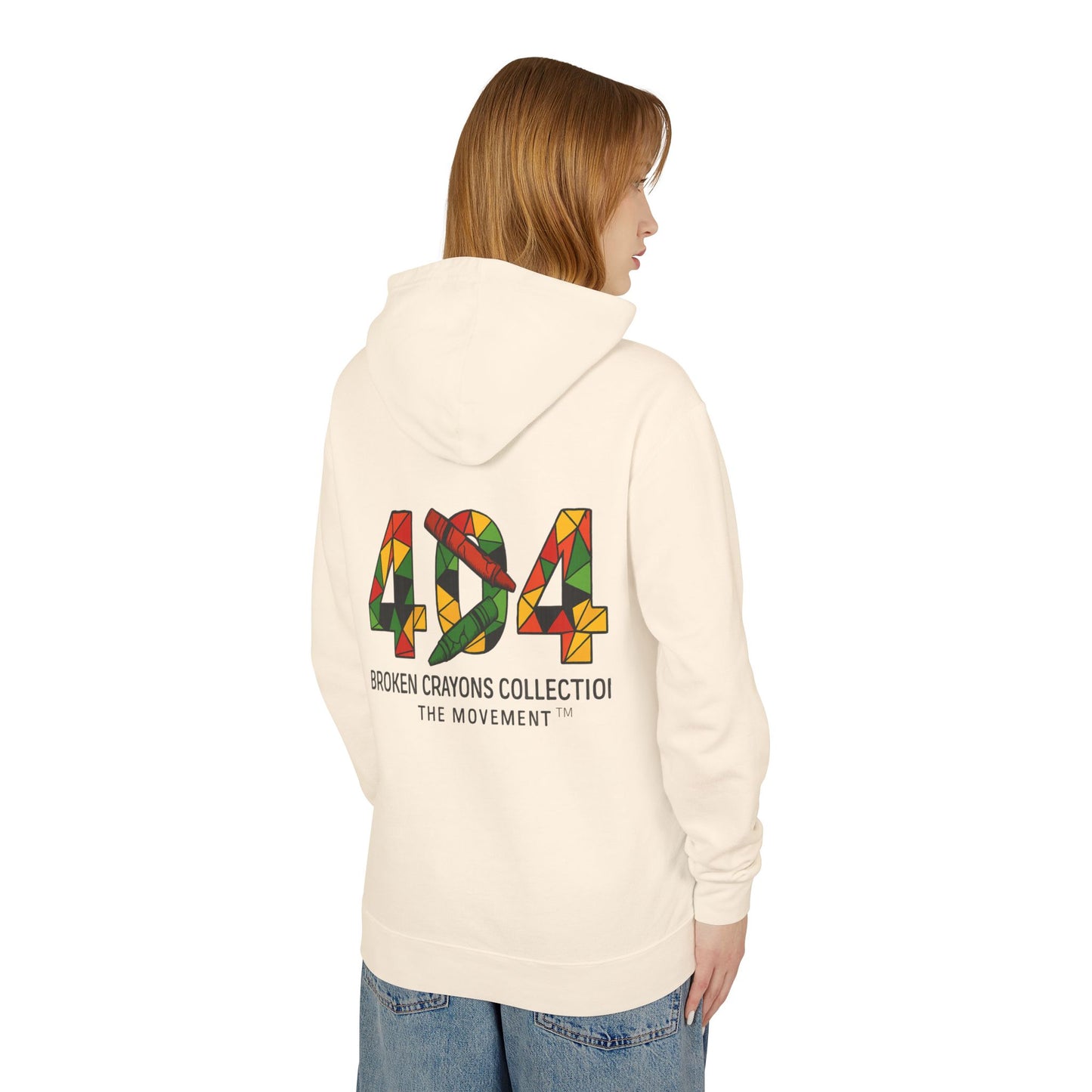 404 ATL Hoodie – Broken Crayons Collection | Pan-African Streetwear for the Movement