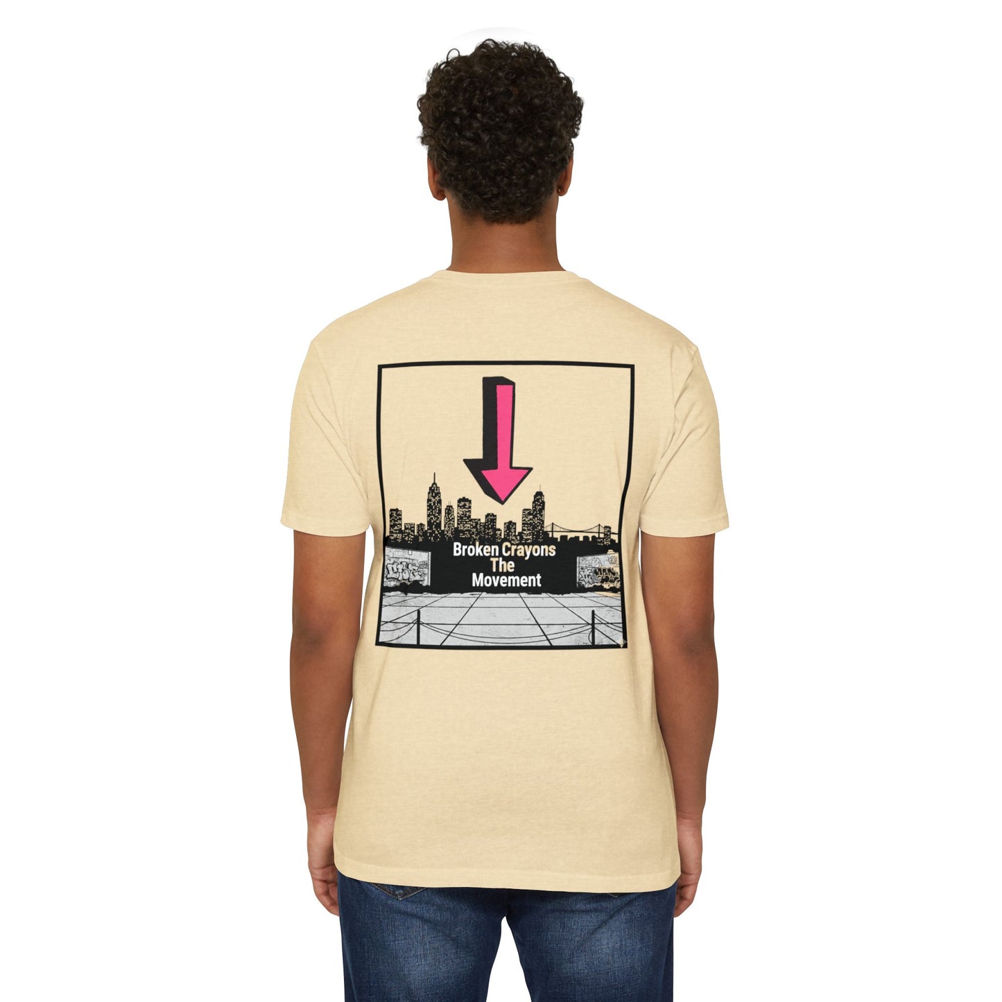 Unique Cityscape Tee | Urban Graphic T-Shirt for Men & Women | Broken Crayons Collection™