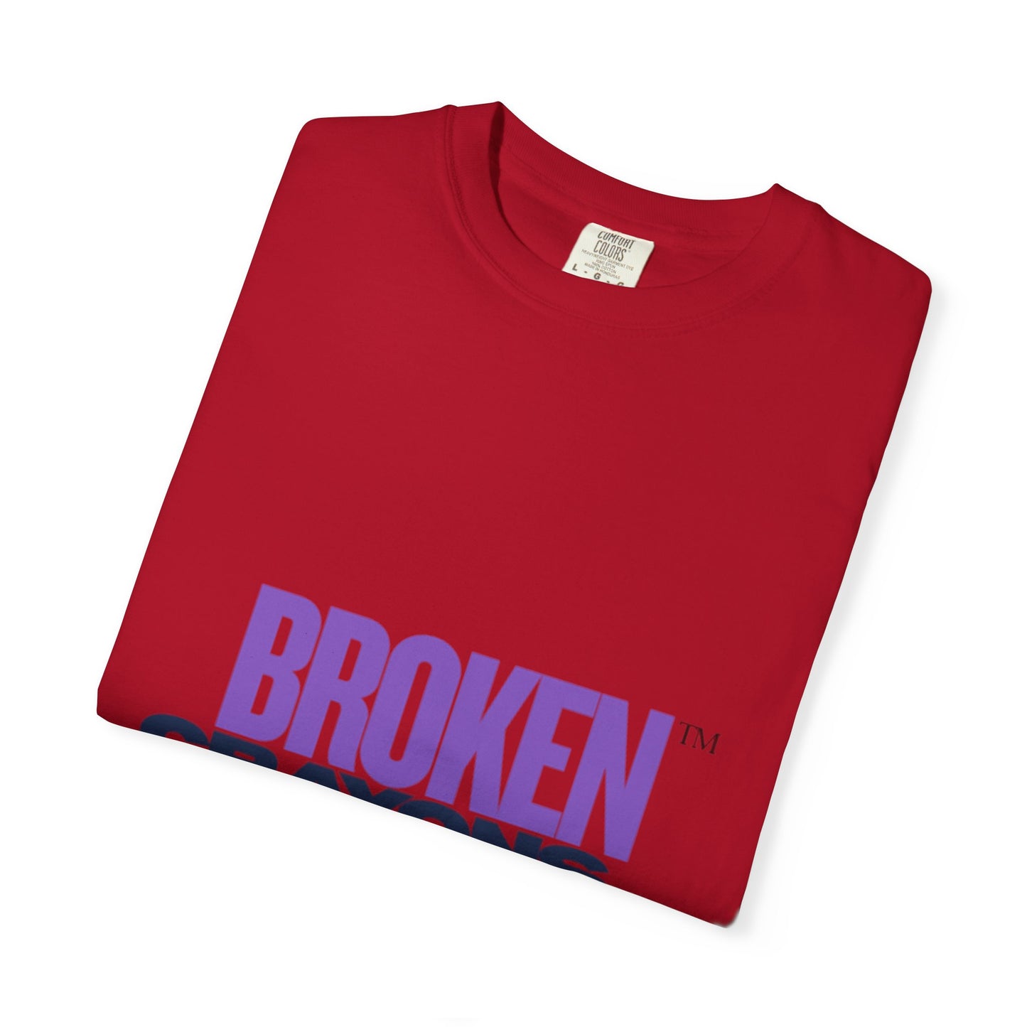 Inspirational Unisex T-Shirt - 'Broken Crayons' Motivational Tee, Casual Wear, Gift for Friend, Art Lover, Unique Statement Shirt