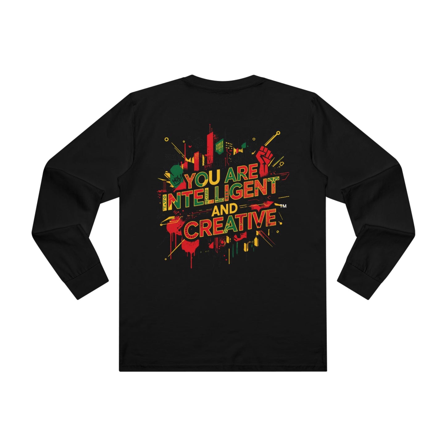 Broken Crayons Long sleeve Tee - Creativity, Self-Expression, Art Lover Gift, Motivational Shirt, Casual Wear, Gallery Event