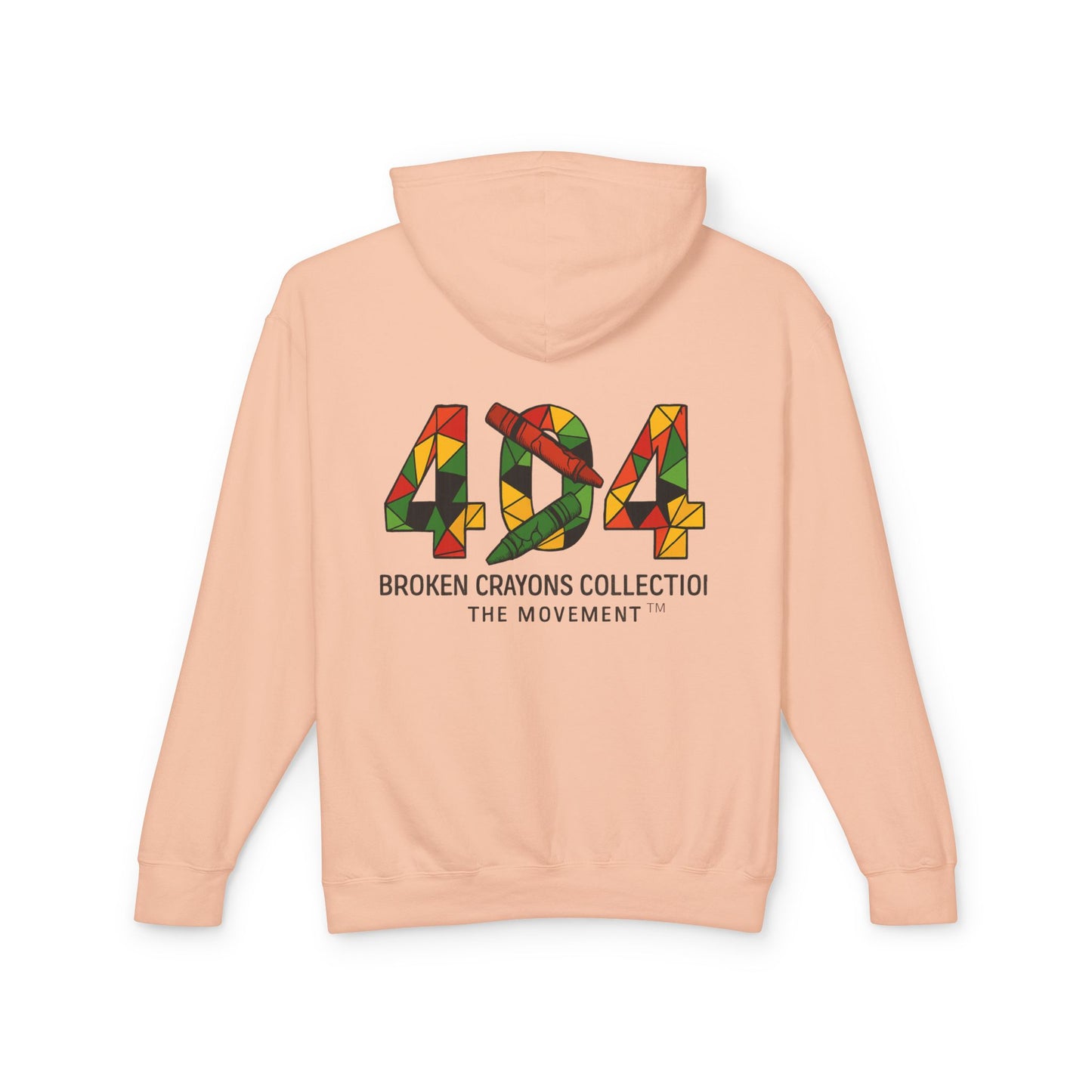 404 ATL Hoodie – Broken Crayons Collection | Pan-African Streetwear for the Movement