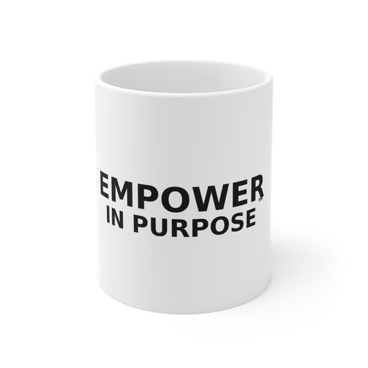 Empowerment Ceramic Mug - Motivational Coffee Cup for Inspiration, Gift for Friends, Daily Use, Office Decor, Encouragement Tea Mug