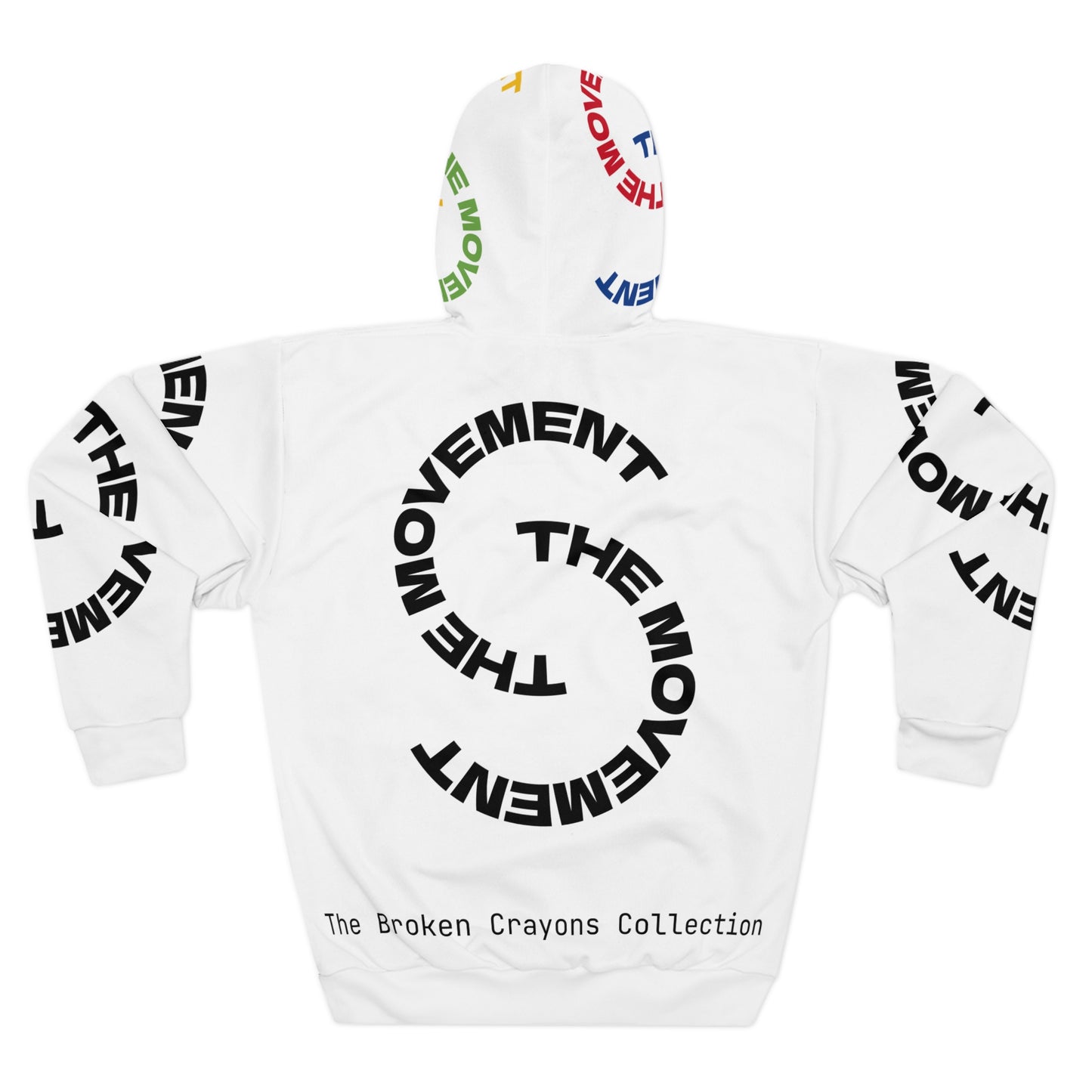 Broken Crayons Hoodie –  S shaped THE MOVEMENT™ Streetwear for Boys of Color
