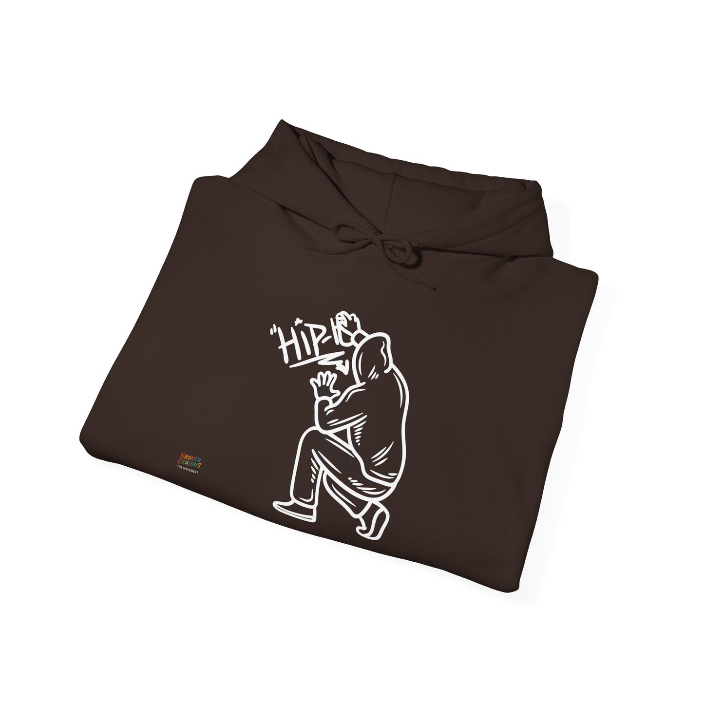 Broken Crayons Collection Hip Hop Graphic Hoodie