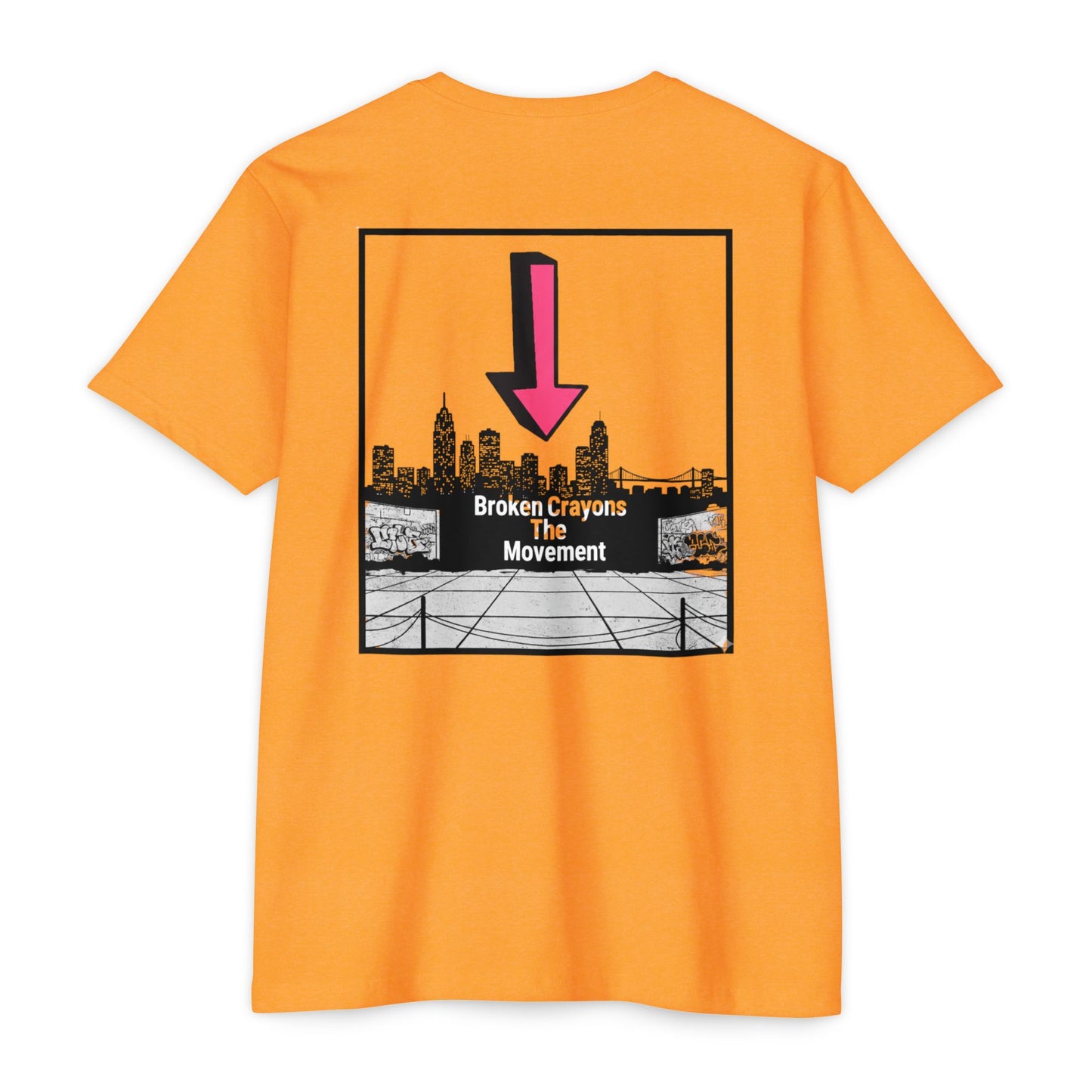 Unique Cityscape Tee | Urban Graphic T-Shirt for Men & Women | Broken Crayons Collection™