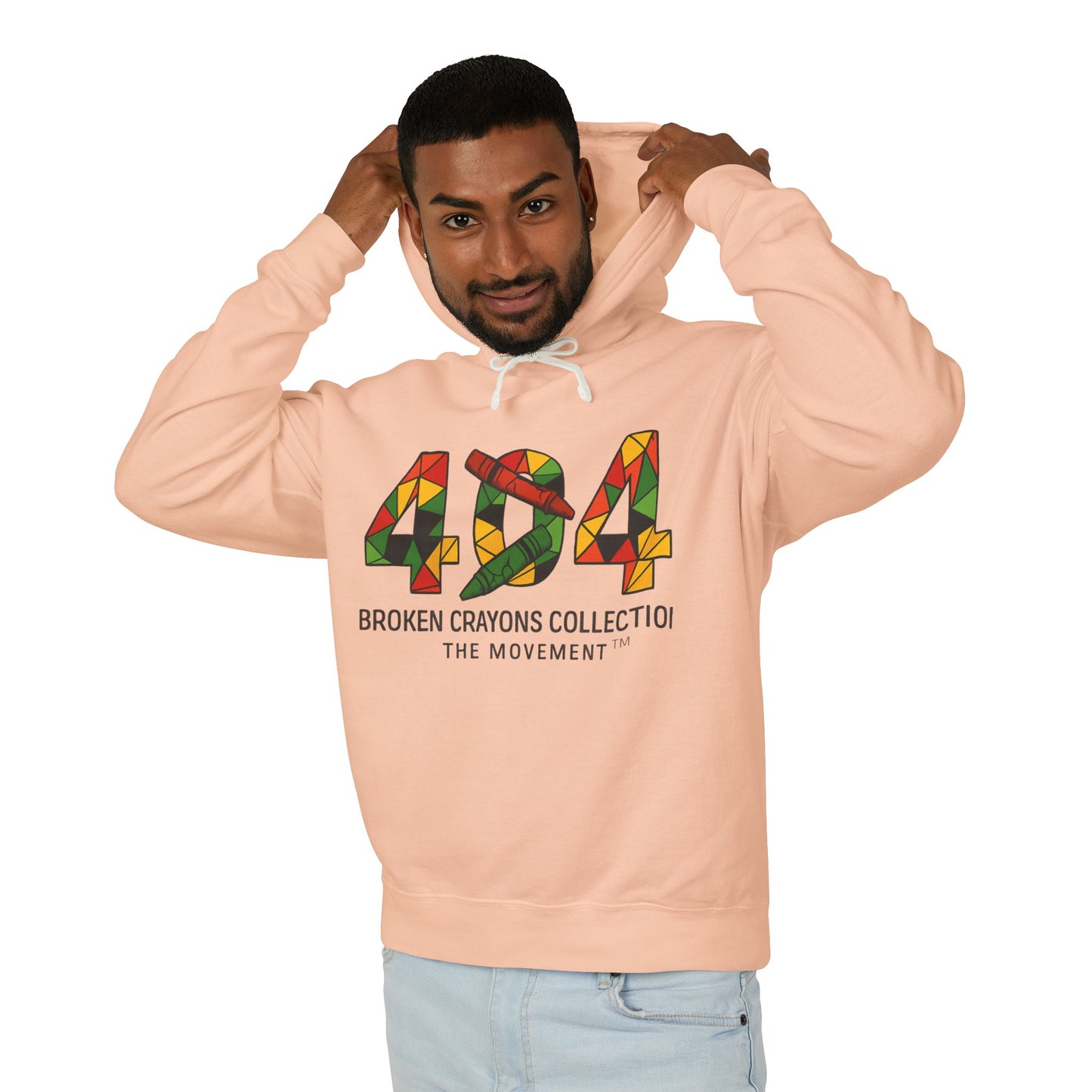 404 ATL Hoodie – Broken Crayons Collection | Pan-African Streetwear for the Movement