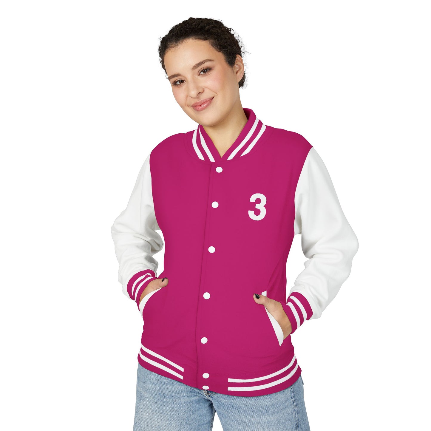 Unisex Letterman Jacket with Inspirational Quote