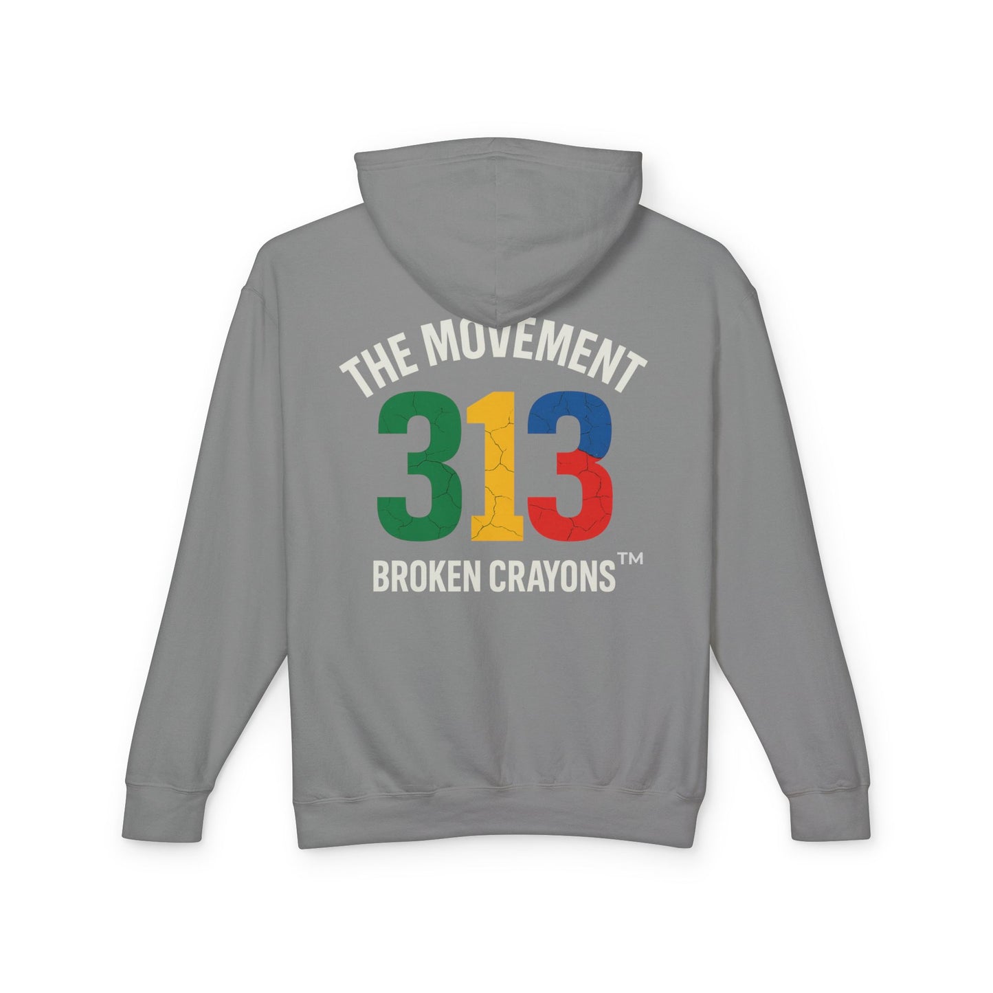 Broken Crayons “The Movement 313” Hoodie – Detroit Pride Streetwear