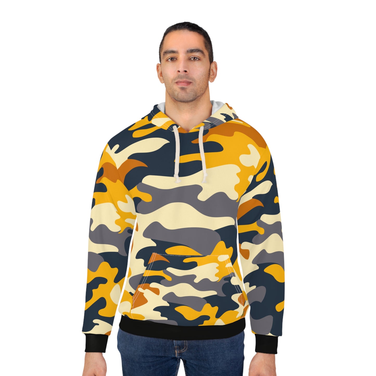 Broken Crayons Collections Camouflage Unisex Pullover Hoodie  Fall Fashion