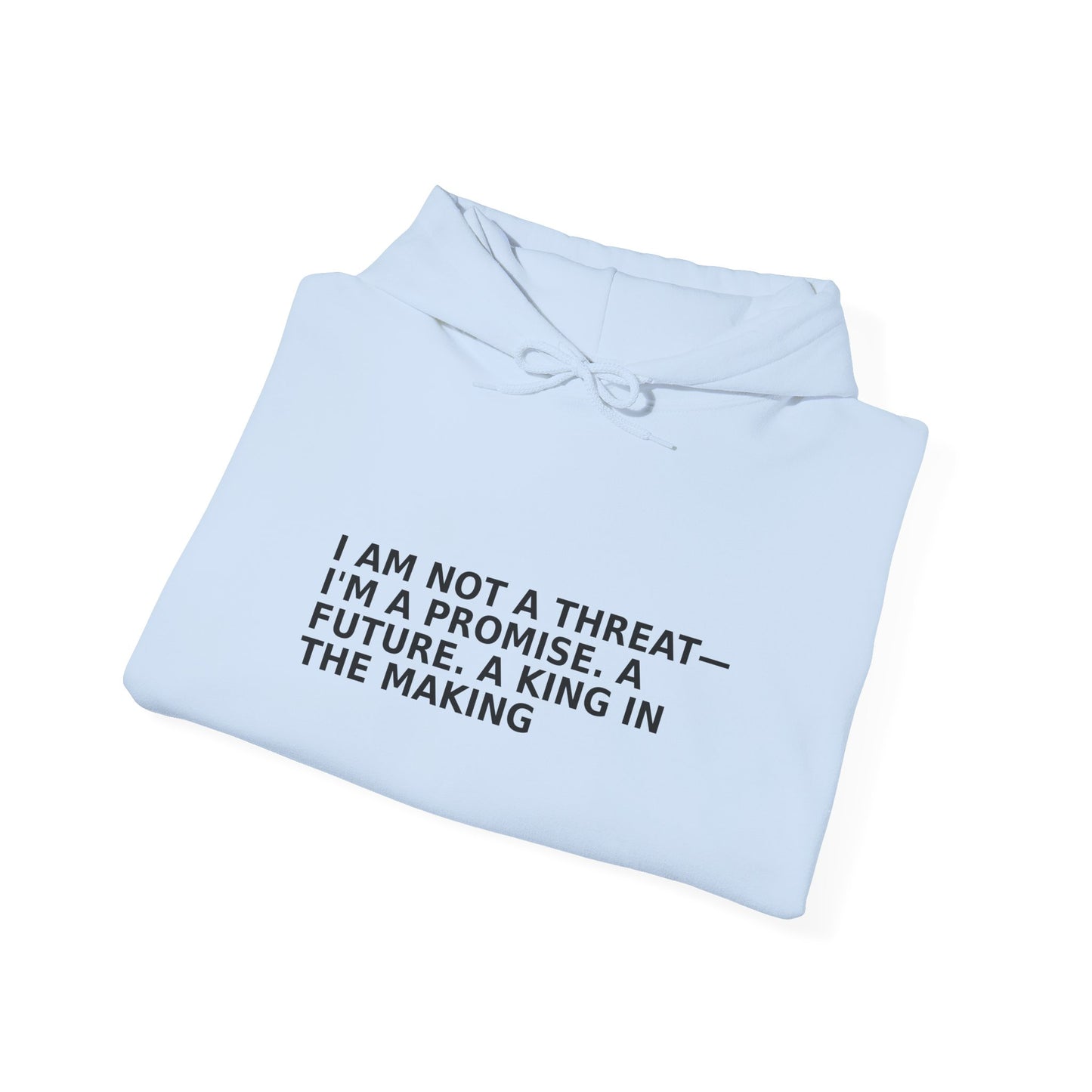 Empowerment Message Hoodie, Cozy Unisex Sweatshirt for Self-Expression, Future, Promise, Gift for Him/Her, Casual Wear