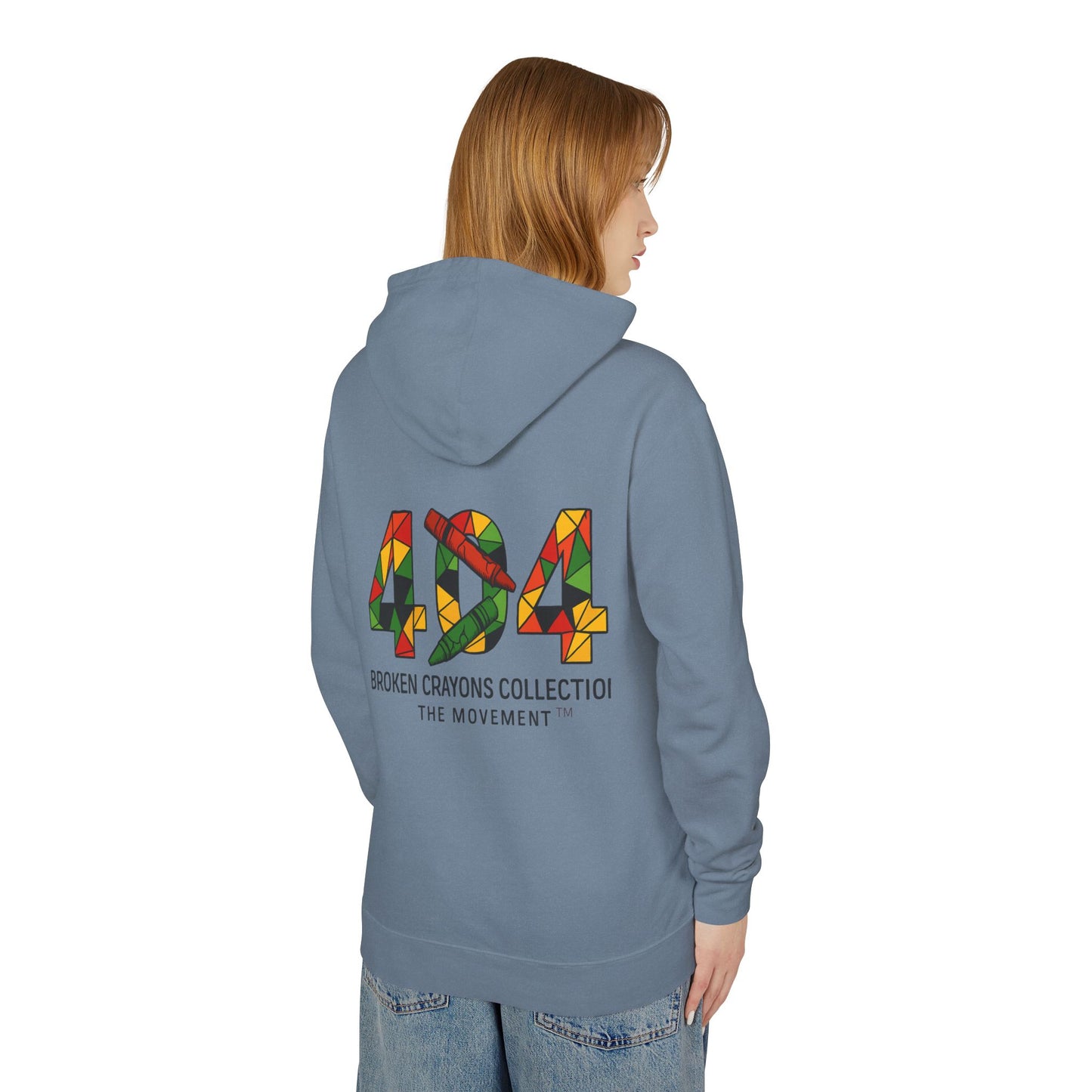 404 ATL Hoodie – Broken Crayons Collection | Pan-African Streetwear for the Movement