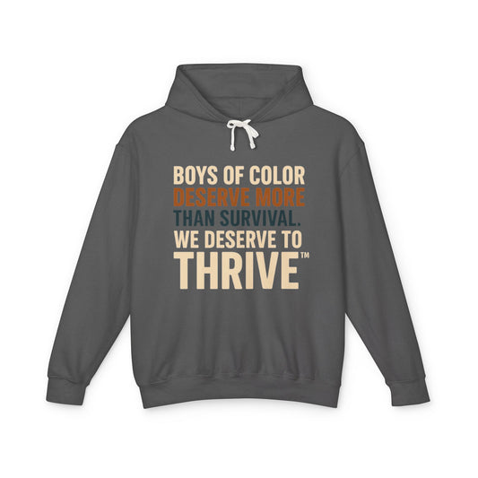 Thrive™ Hoodie for Boys of Color – Bold, Empowering Streetwear