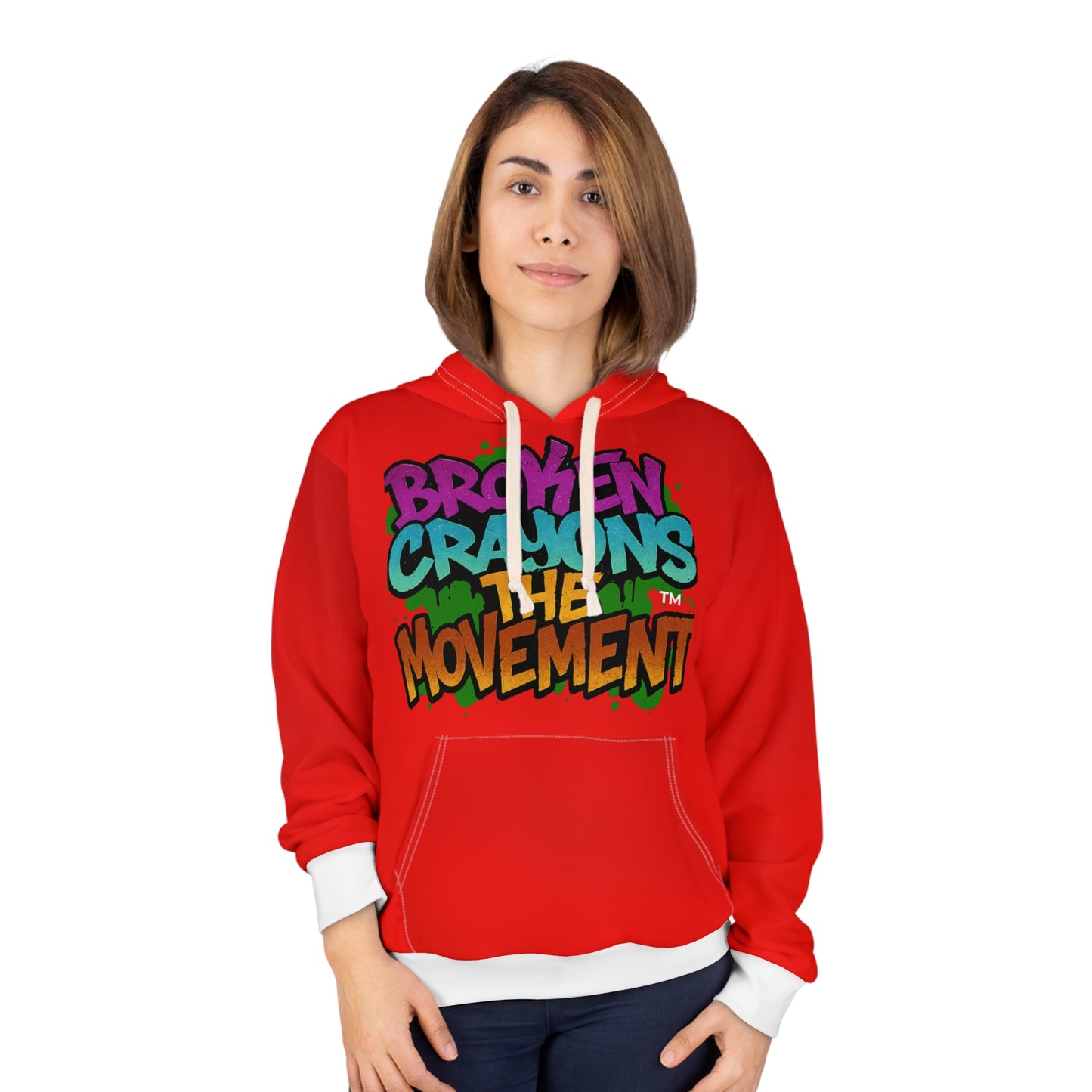 Broken Crayons Collection Graffiti Art Unisex Pullover Hoodie - Broken Crayons Movement