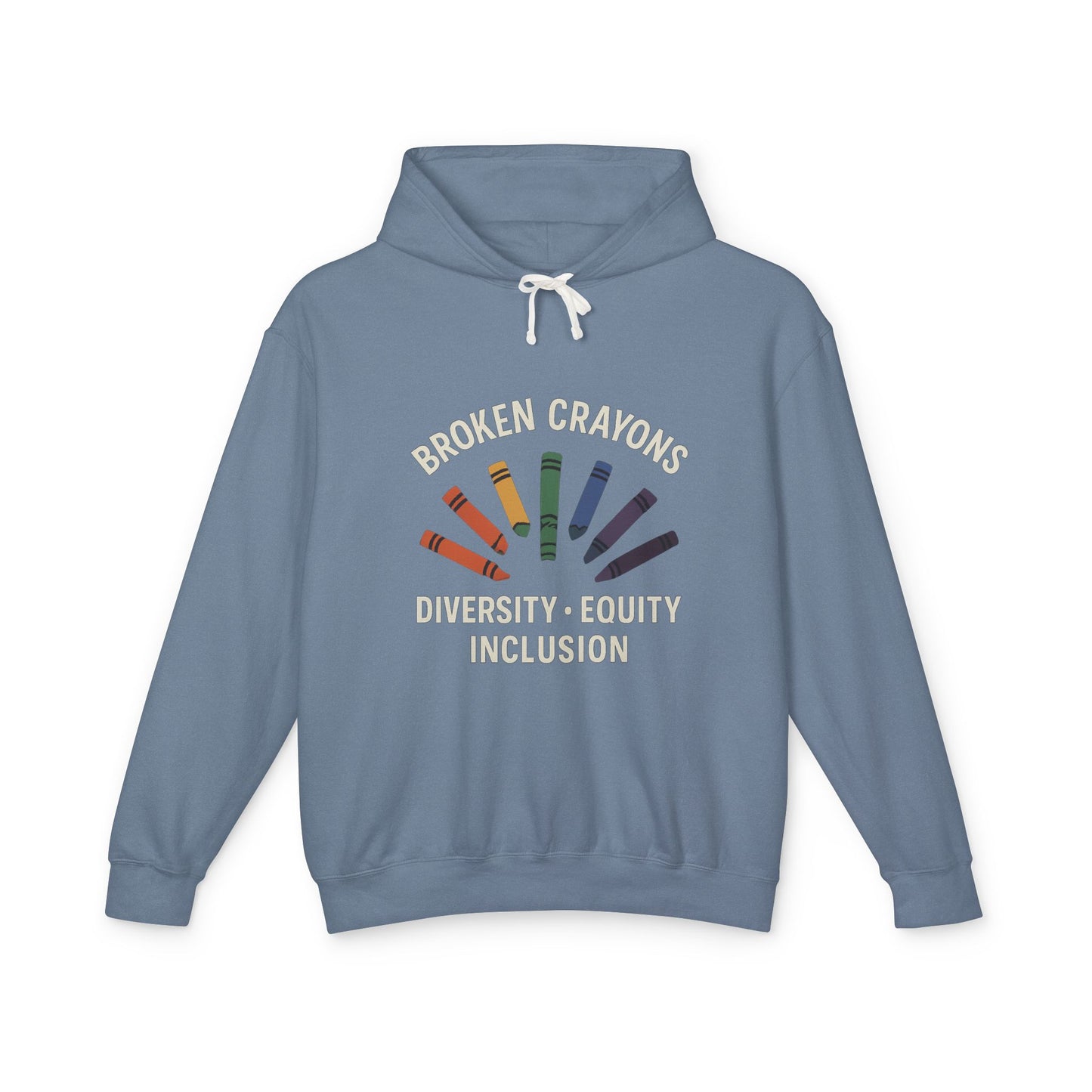 Broken Crayons™ Diversity Hoodie – “I Am a Boy of Color…PERIOD!” Empowerment Streetwear