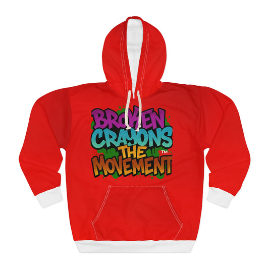 Broken Crayons Collection Graffiti Art Unisex Pullover Hoodie - Broken Crayons Movement