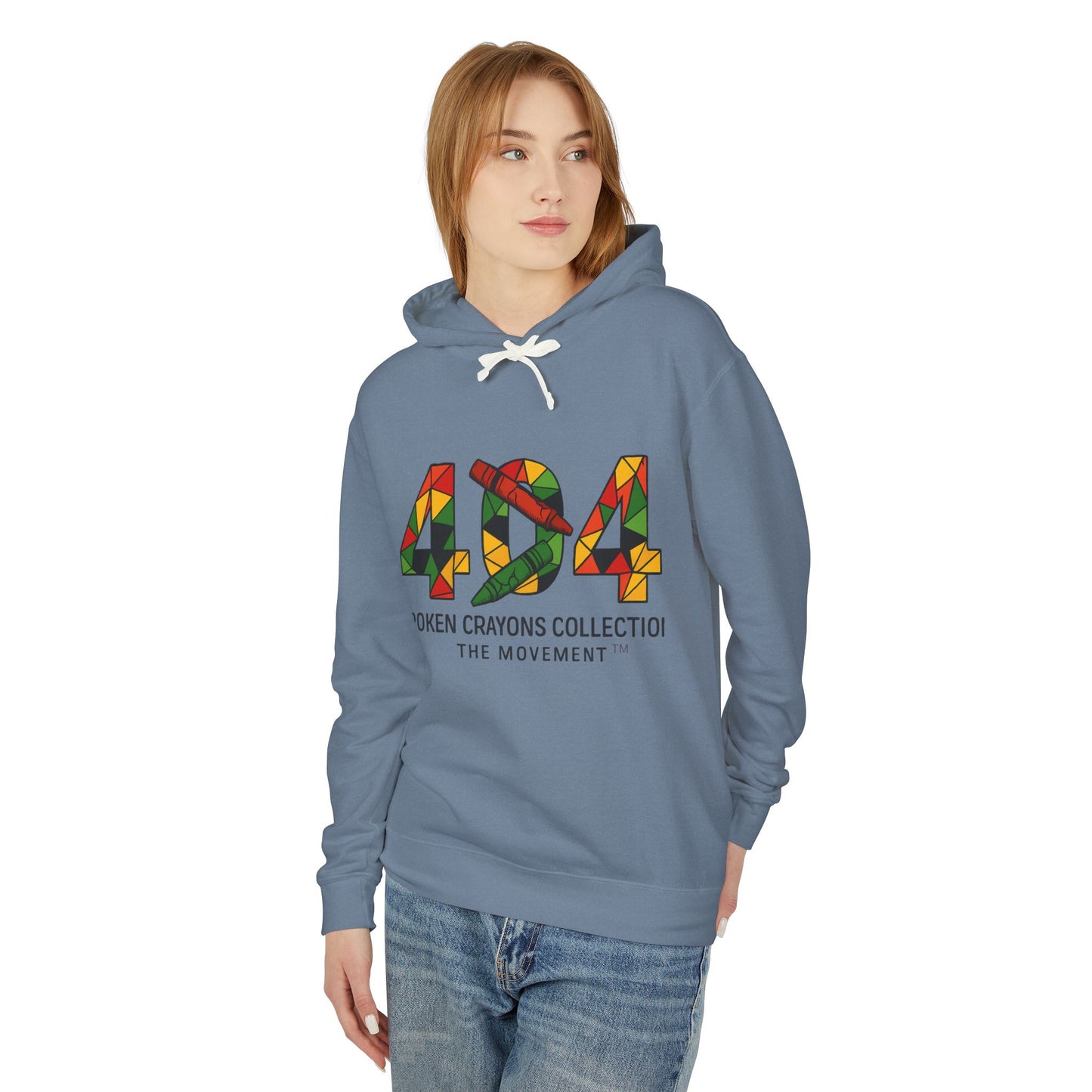404 ATL Hoodie – Broken Crayons Collection | Pan-African Streetwear for the Movement