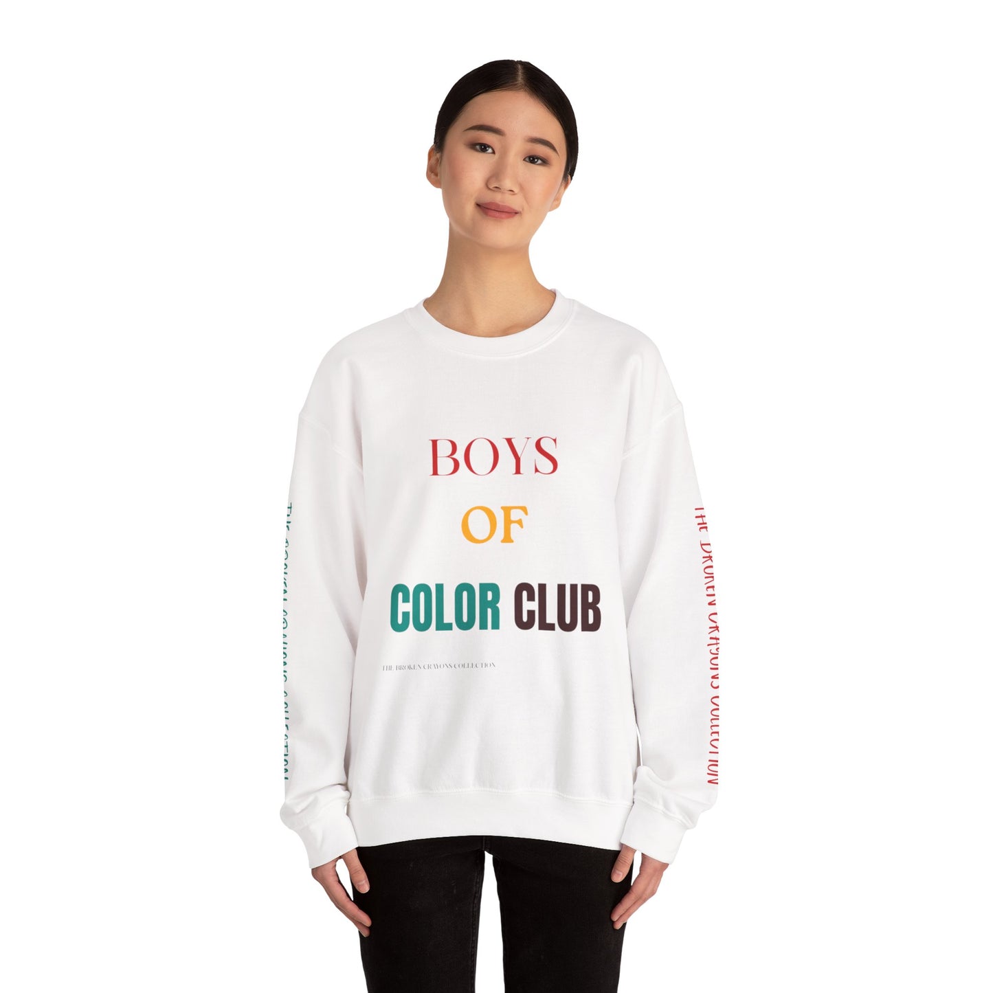 Broken Crayons BOYS OF COLOR CLUB Sweatshirt The MOVEMENT