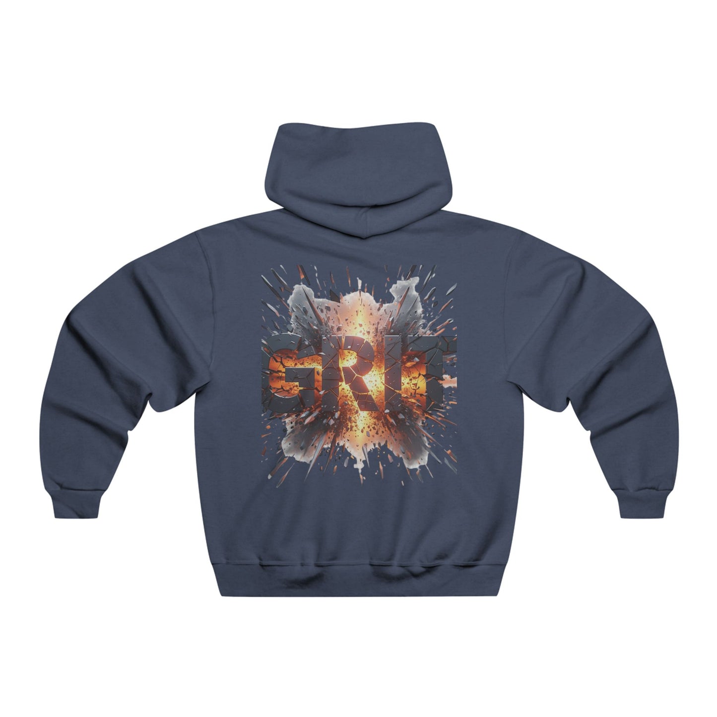 GRIT & Resilience Hoodie – Motivational Streetwear, Empowerment Sweatshirt for Everyday Strength