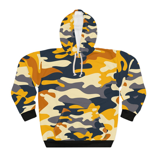 Broken Crayons Collections Camouflage Unisex Pullover Hoodie  Fall Fashion