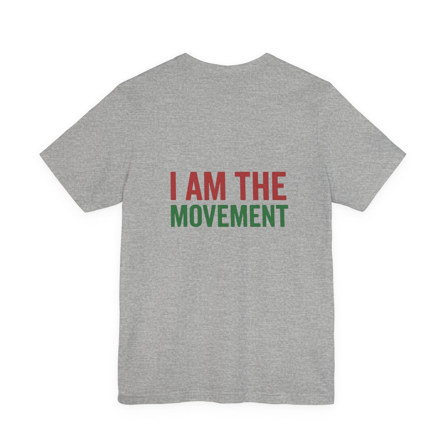 Unapologetically Me™ / I Am The Movement™ Red Tee – Empowerment Shirt for Boys of Color