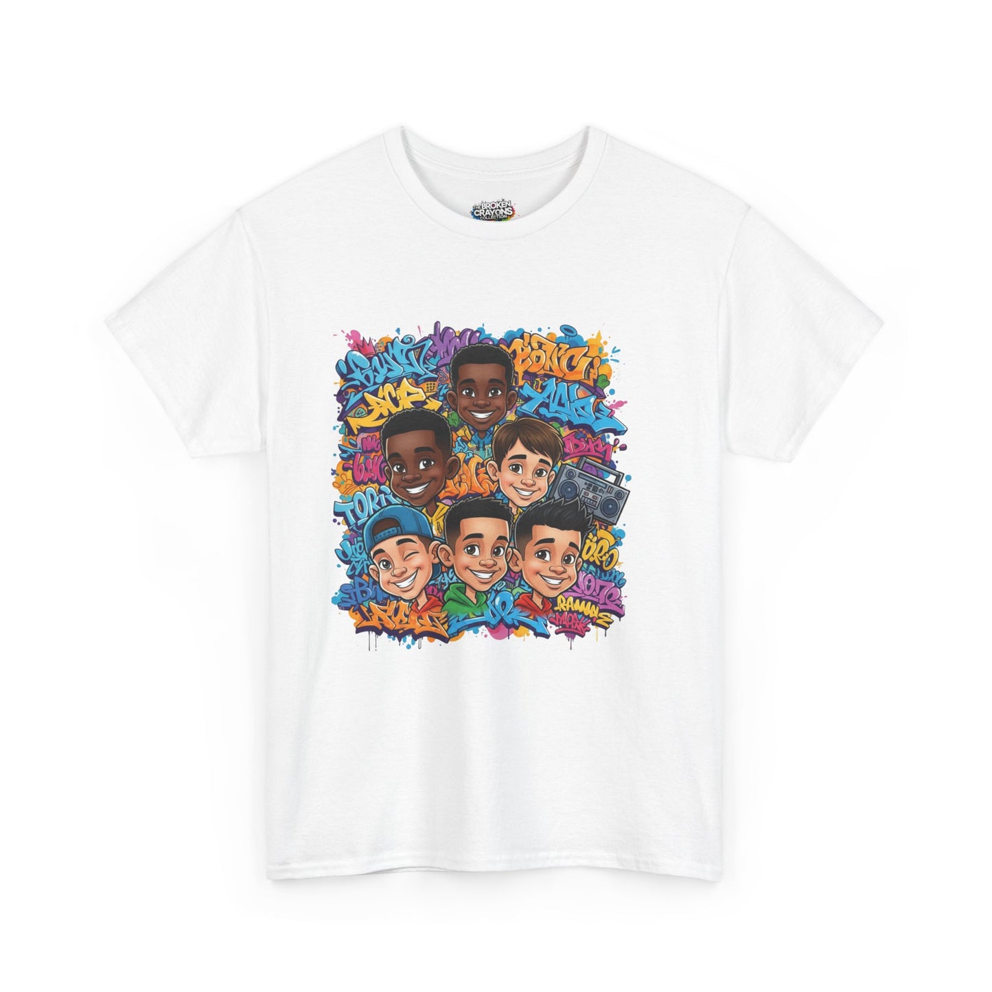 Broken Crayons Empowerment Tee, Unisex Graphic T-Shirt, Proud Boy of Color Shirt, Hip-Hop Inspired Apparel, Motivational Fashion, Streetwear