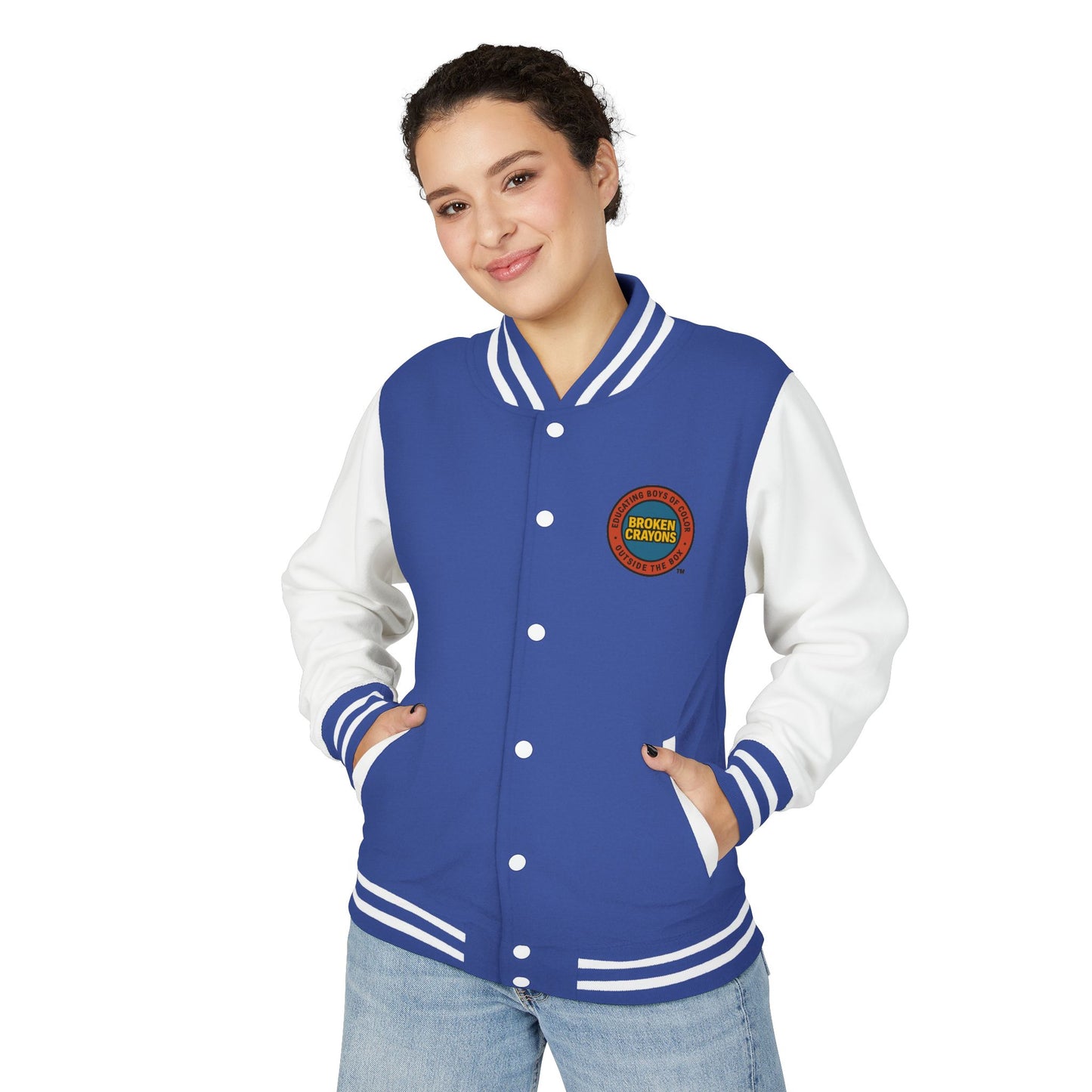 Unisex Inspirational Letterman Jacket, Resilience Hope Style, Motivational Apparel, Gifts for Friends, Casual Wear, College Spirit Wear
