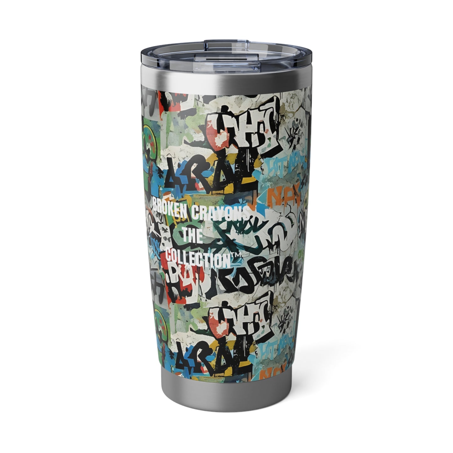 Broken Crayons Collection Urban Graffiti Tum Artistic Drinkware, Street Art Mug,