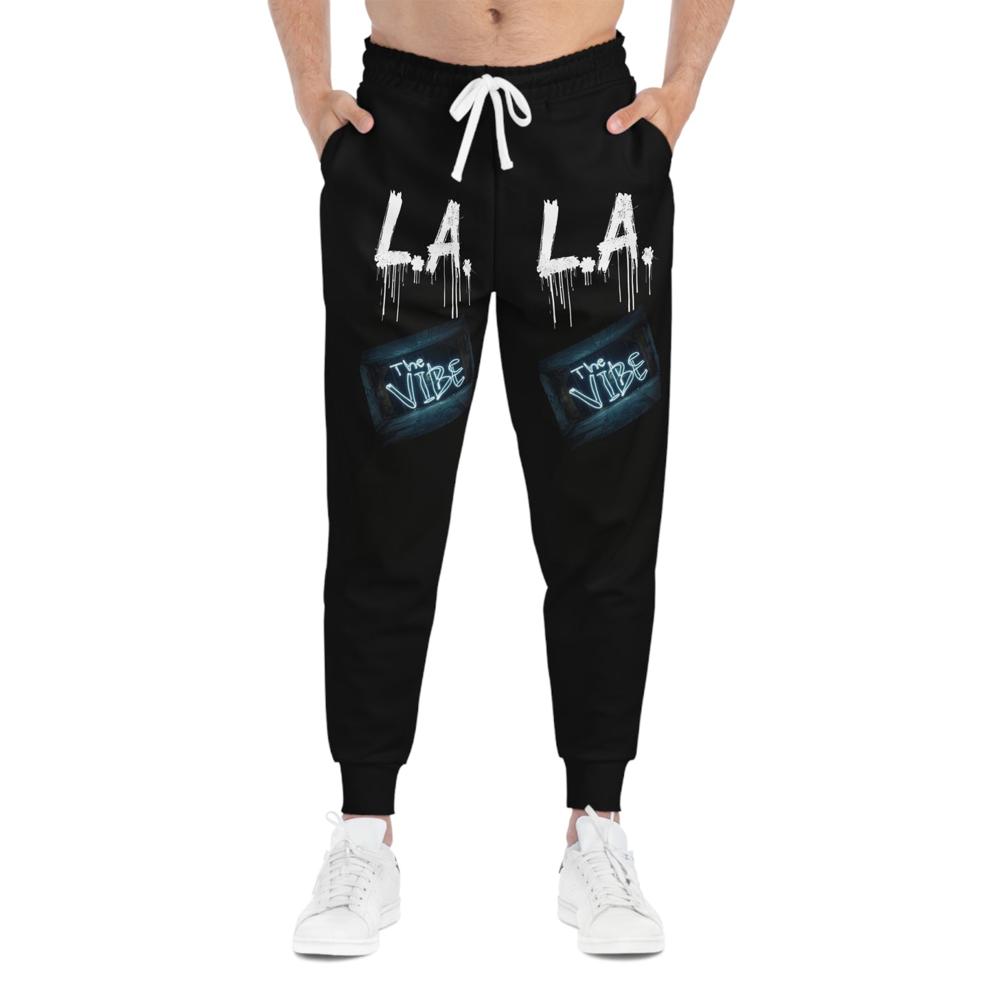 Broken Crayons Collection™ “L.A., L.A.” Joggers – Urban Streetwear with The Vibe Graphics