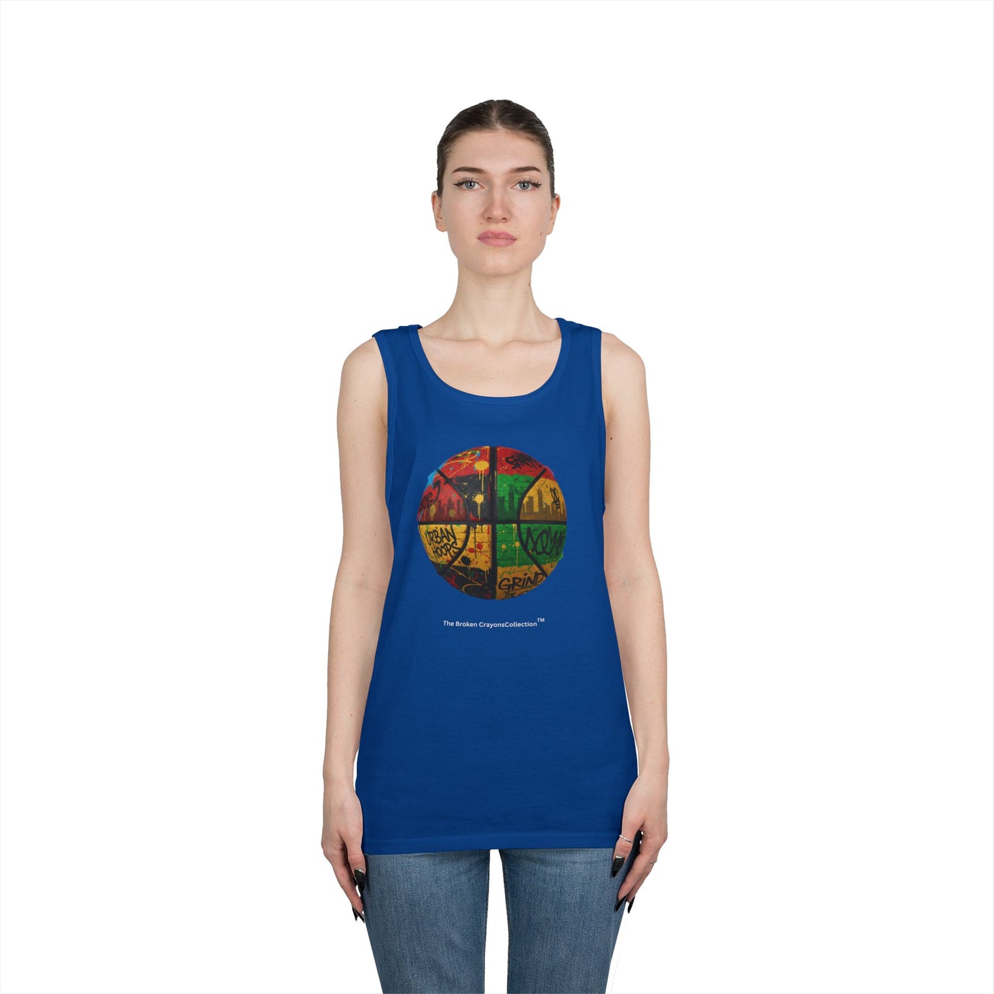 Urban Pan-African Basketball Tank Top - The Broken Crayons Collection
