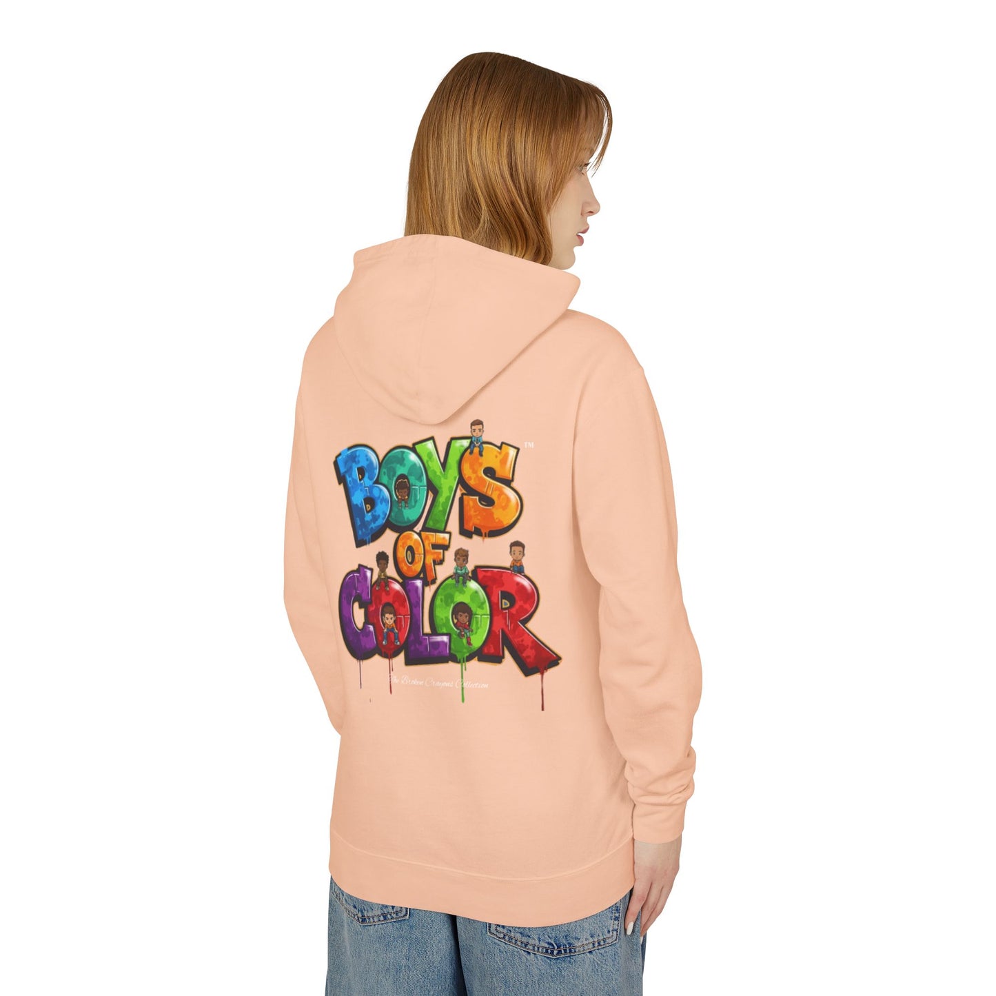 The Broken Crayons Collection Lightweight Hooded Sweatshirt