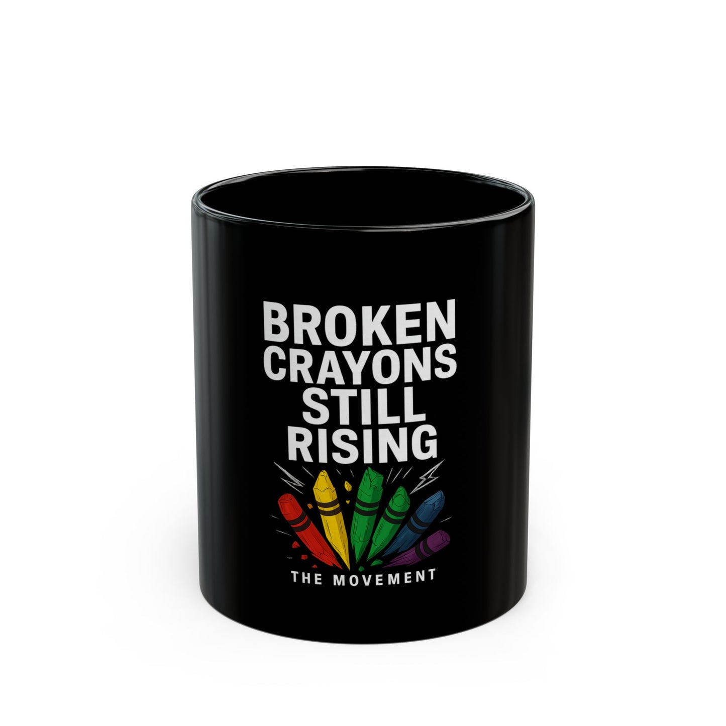 Broken Crayons Still Rising Mug – Inspirational Gift for Boys of Color | The Movement