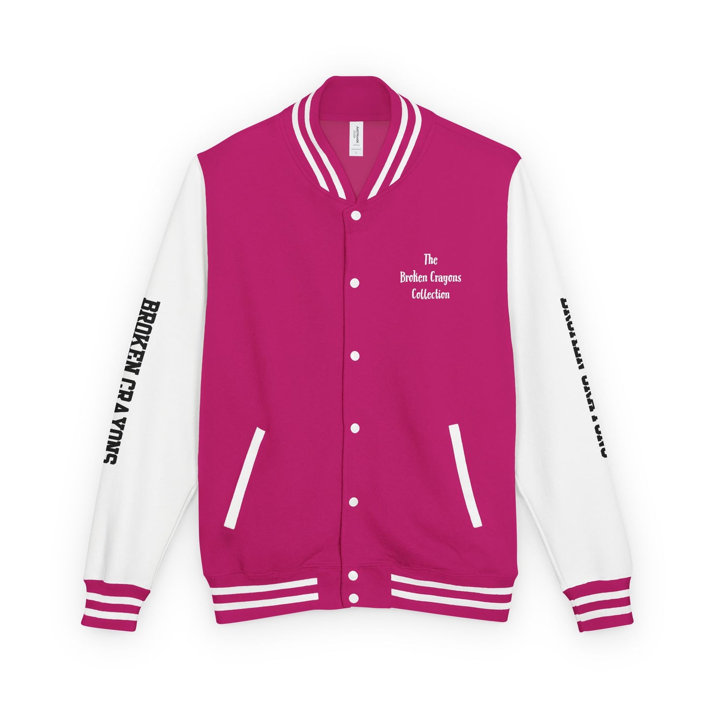 Vibrant Letterman Jacket for Creative Souls, Unisex Varsity Jacket, Trendy Outerwear, Graffiti Style Jacket, Statement Piece for [...]