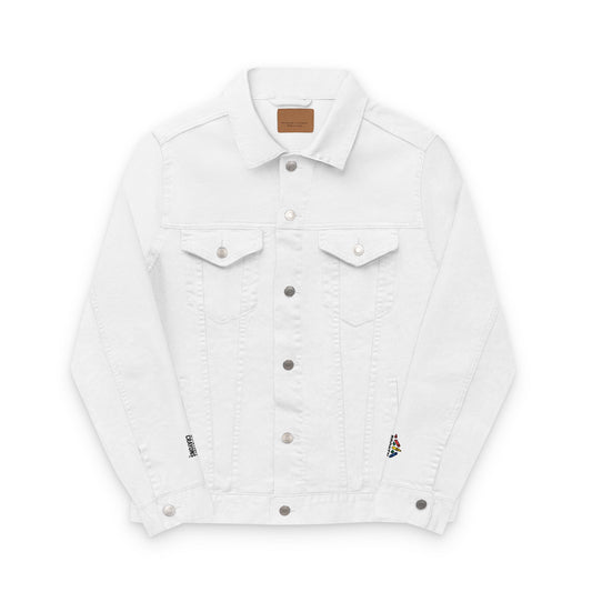 Broken Crayons™ Denim Jacket – Bold Statement Piece for Boys of Color