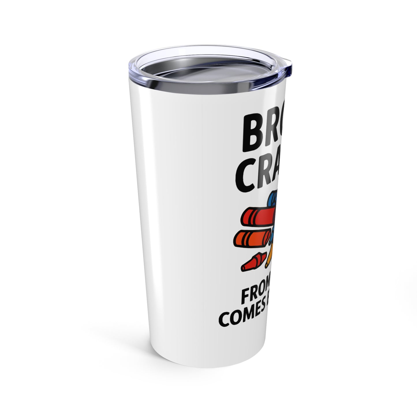 Inspirational Tumbler with Colorful Crayons - Perfect for Teachers, Students, Art Lovers, Gift Ideas for Birthdays, Back to School, [...]