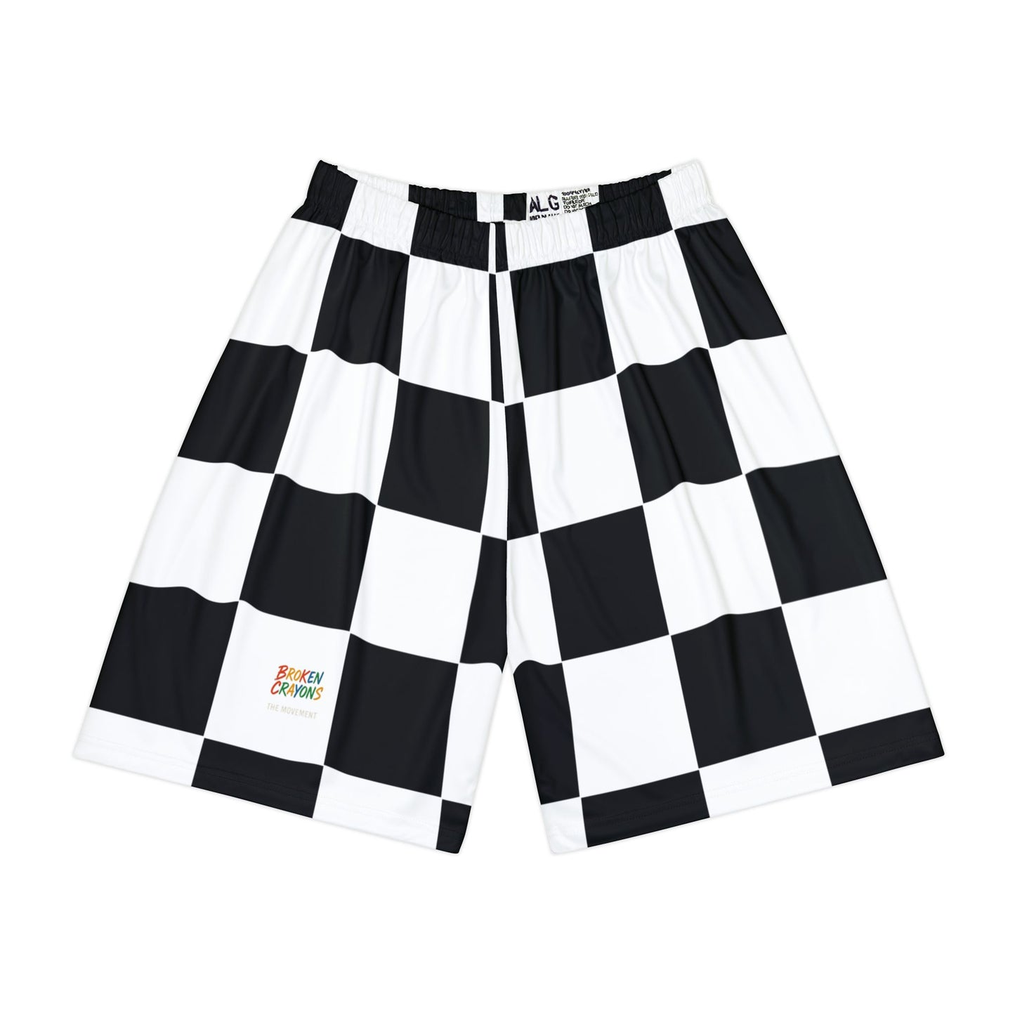Men’s Sports Shorts - Stylish Checkered Pattern for Active Lifestyle, Perfect for Workouts, Beach Days, Gifts, or Sports Events