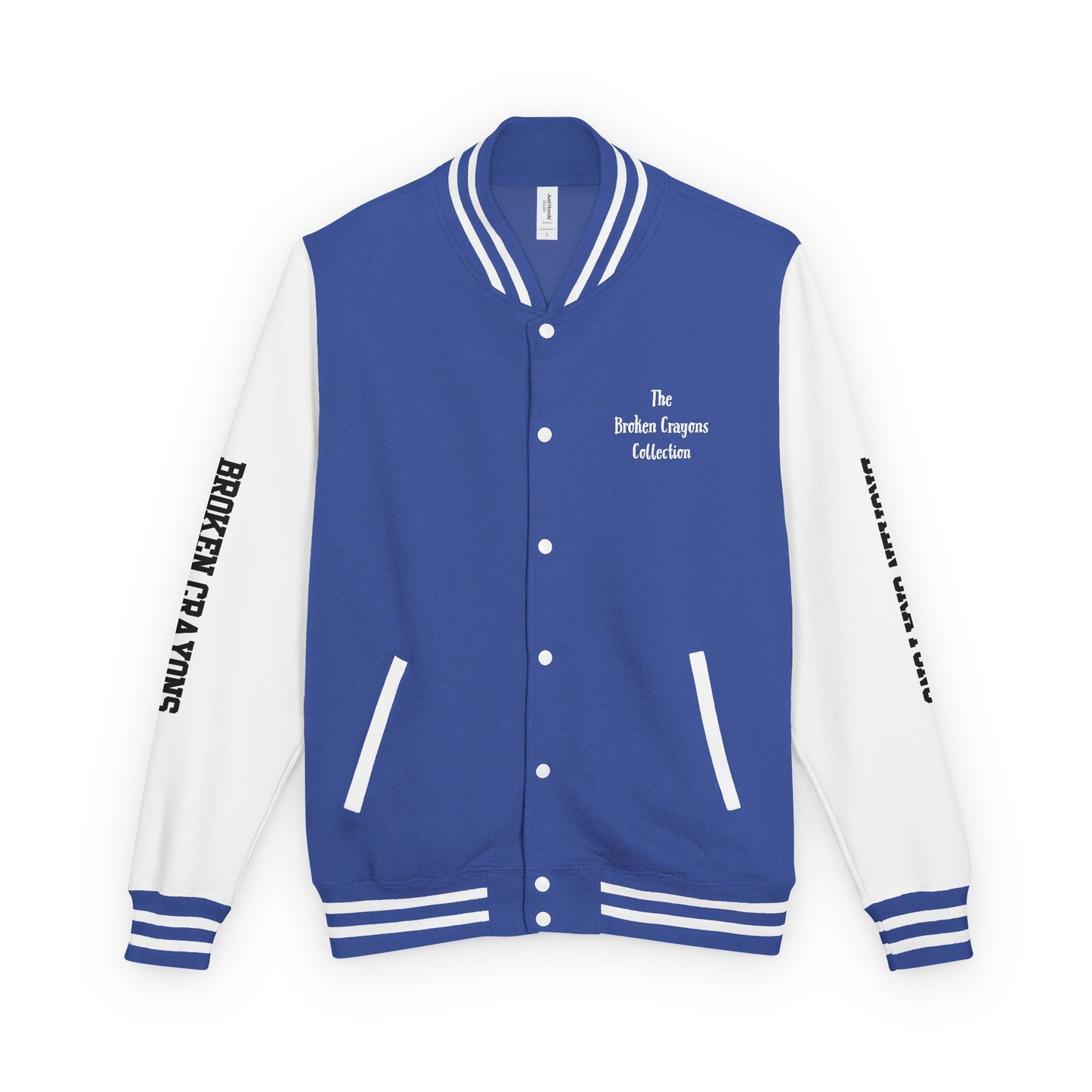 Vibrant Letterman Jacket for Creative Souls, Unisex Varsity Jacket, Trendy Outerwear, Graffiti Style Jacket, Statement Piece for [...]