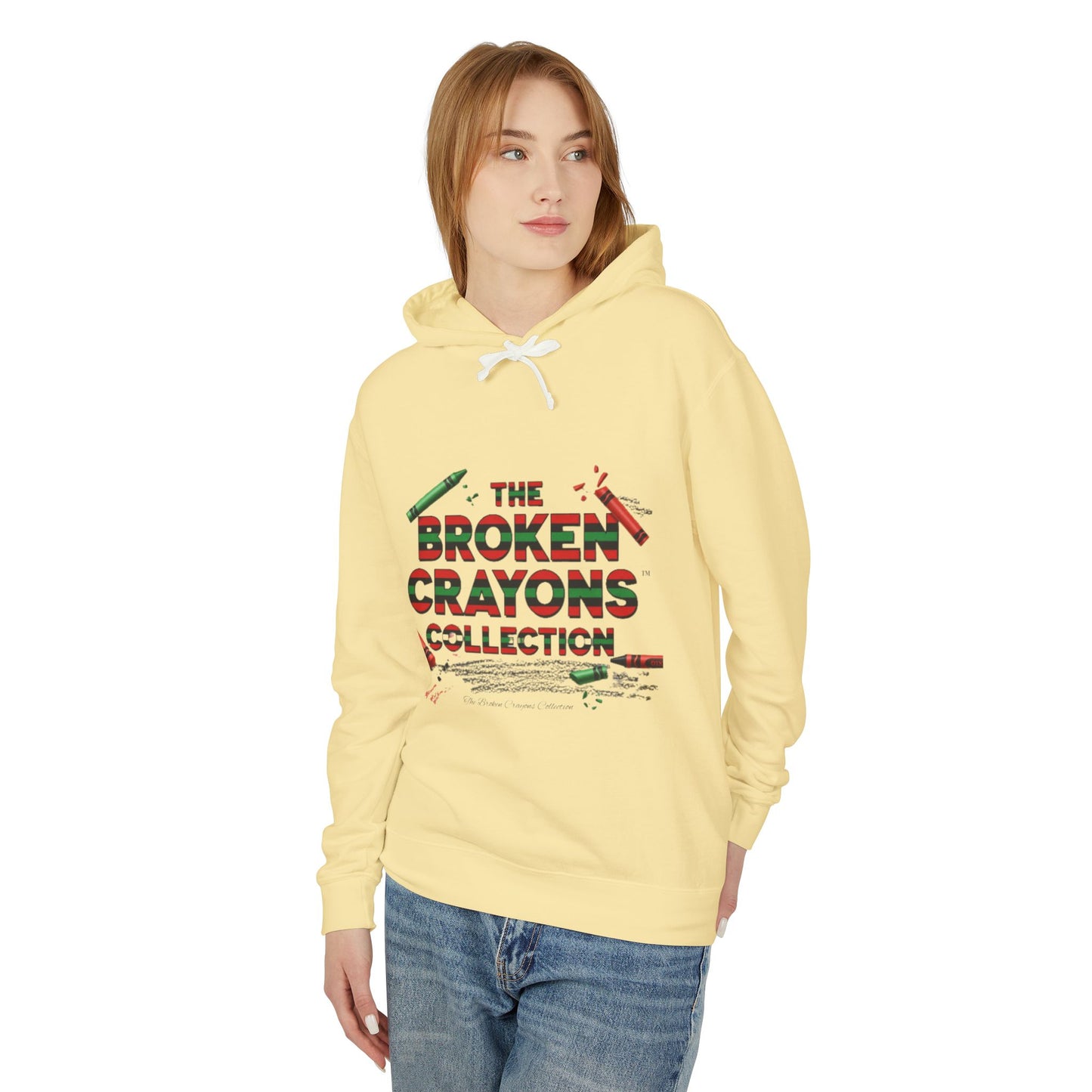 The Broken Crayons Collection Lightweight Hooded Sweatshirt