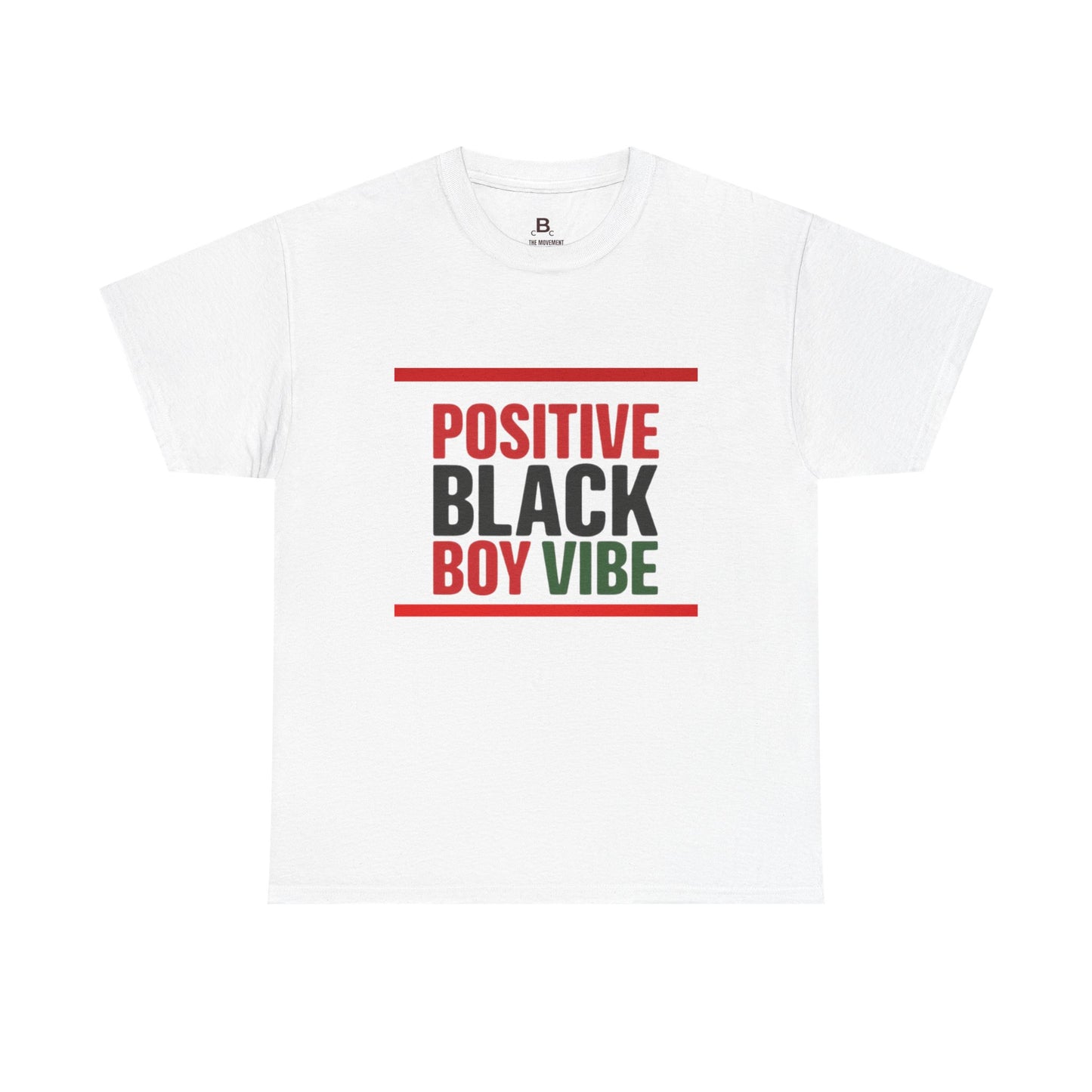Positive Black Boy Vibe Tee - Unisex Cotton T-Shirt for Affirmation