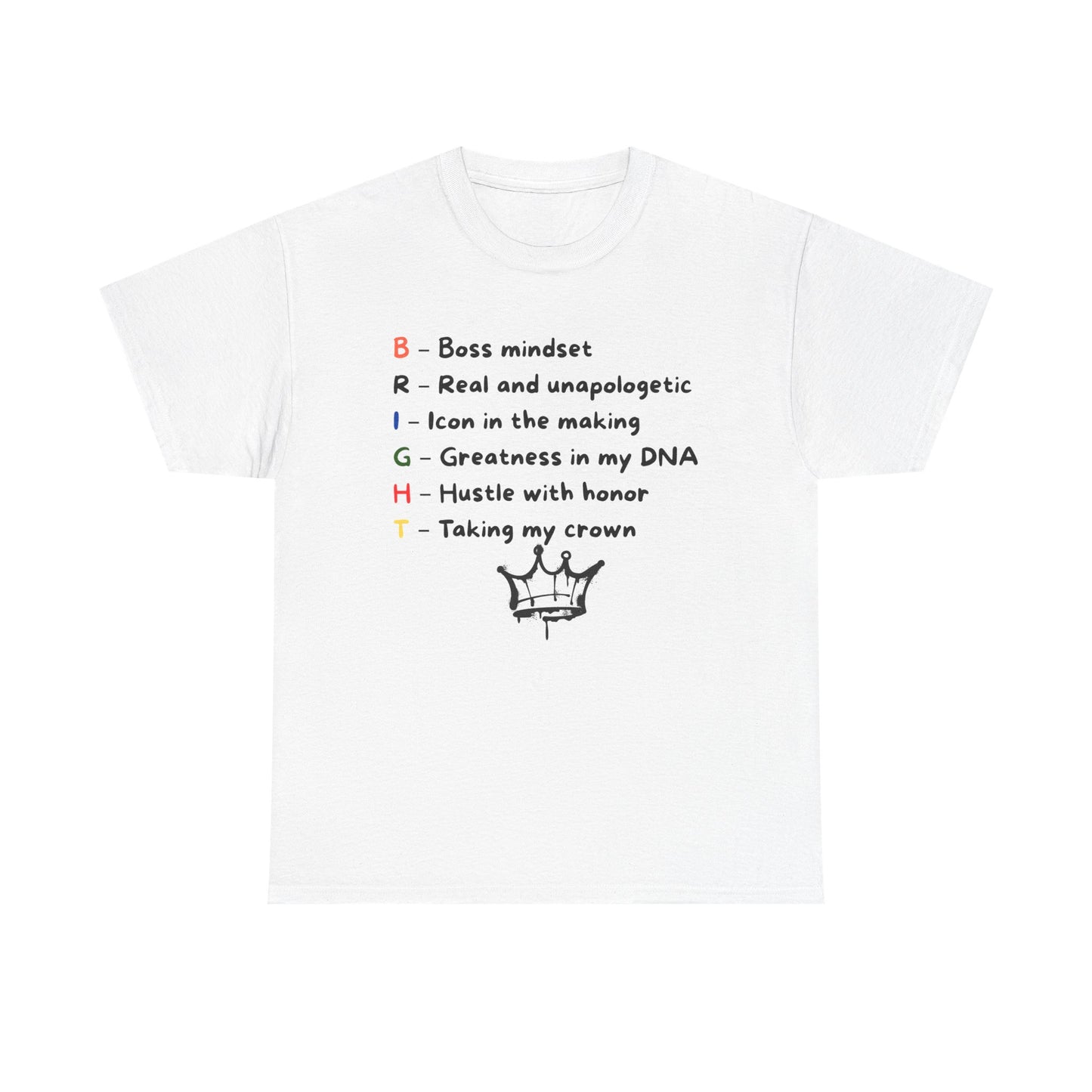 Boss Mindset Unisex Heavy Cotton Tee | Empowering Apparel for Aspiring Entrepreneurs, Motivational Gift, Casual Wear