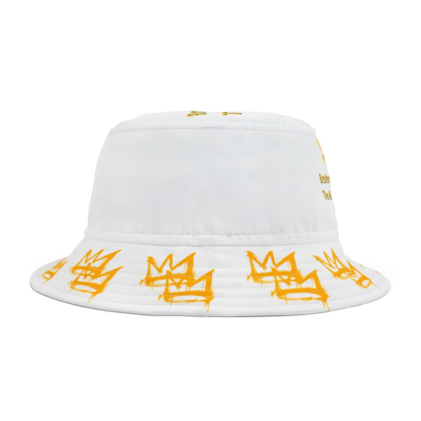 Broken Crayons The Movement Bucket Hat | Streetwear Crown Design | Unisex Summer Hat
