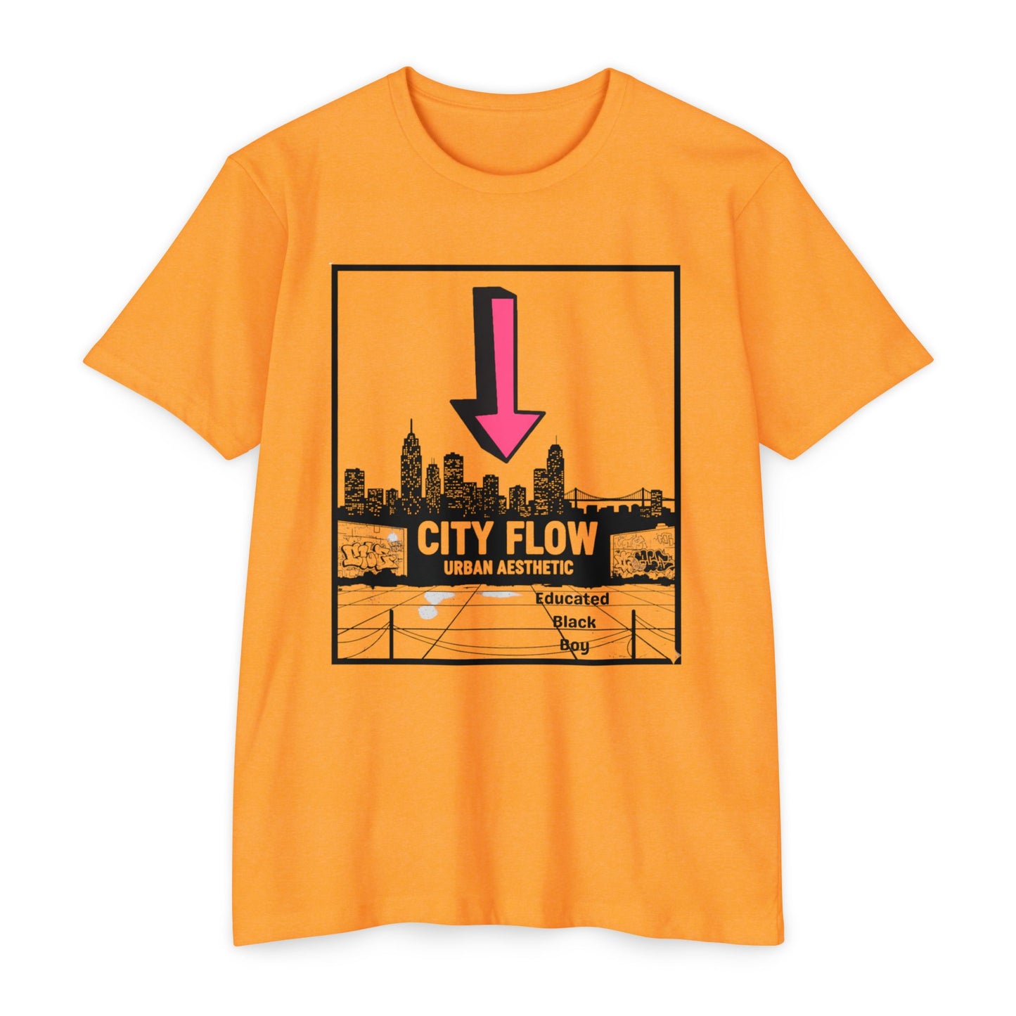 Unique Cityscape Tee | Urban Graphic T-Shirt for Men & Women | Broken Crayons Collection™