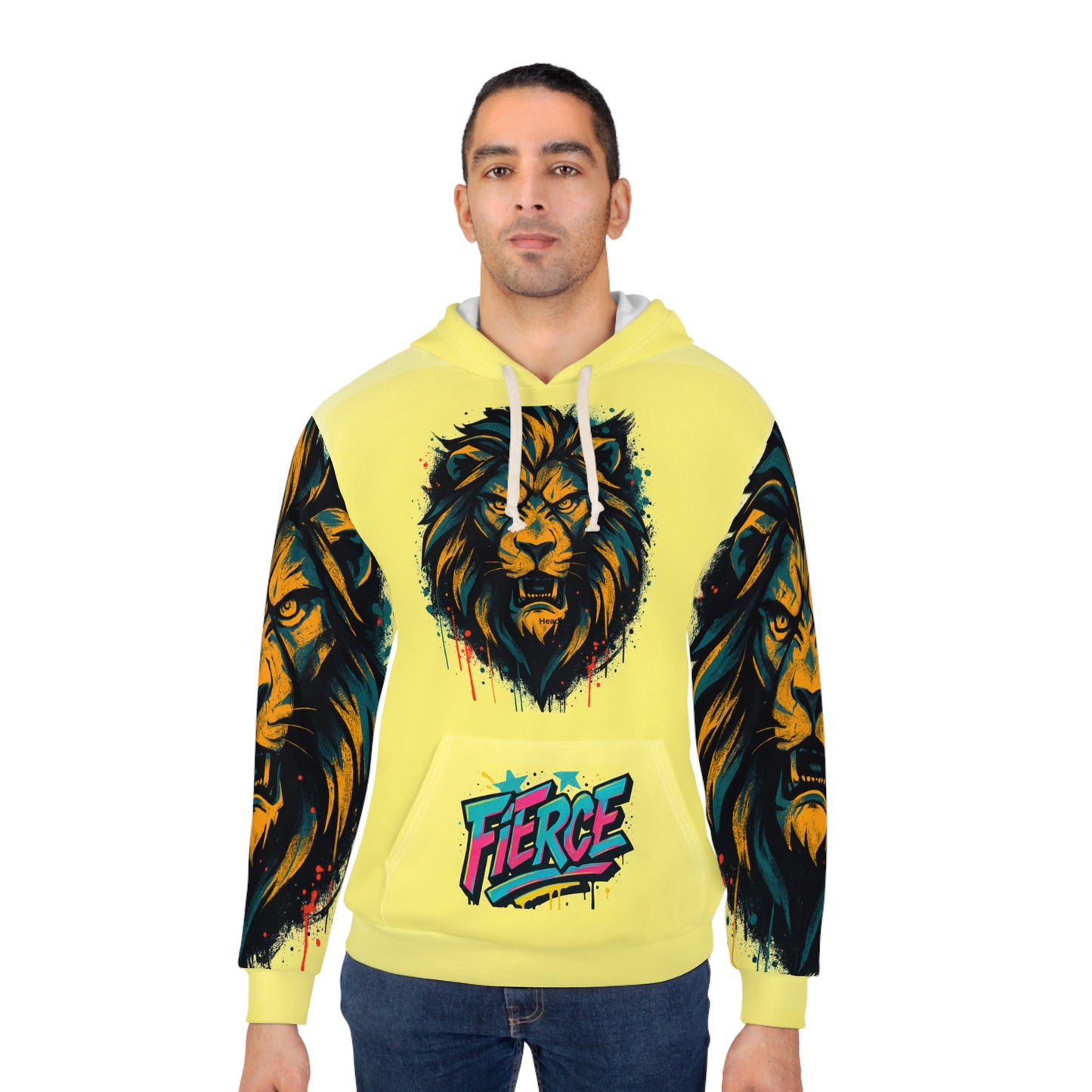 Broken Crayons Collection-Fierce Young King Unisex Pullover Hoodie