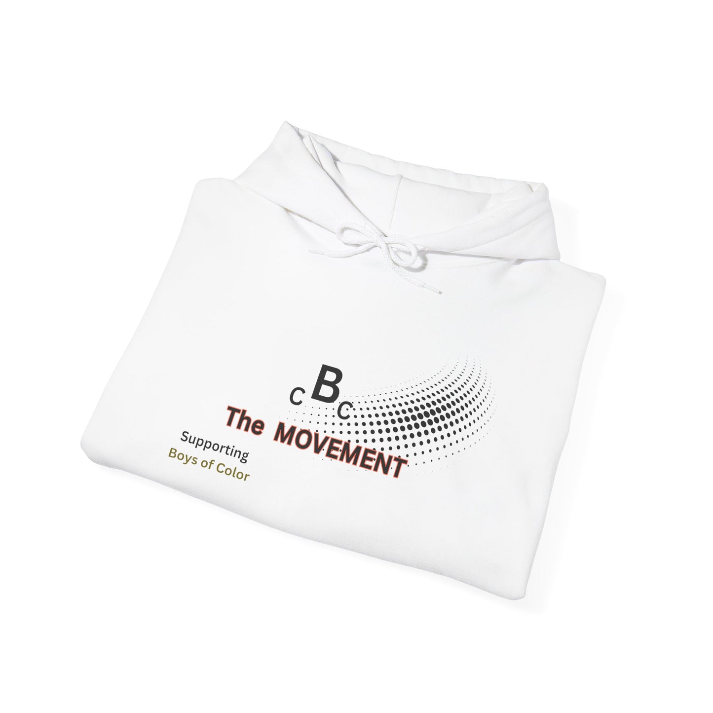 The Movement Pink Hoodie - Front & Back Design | Broken Crayons