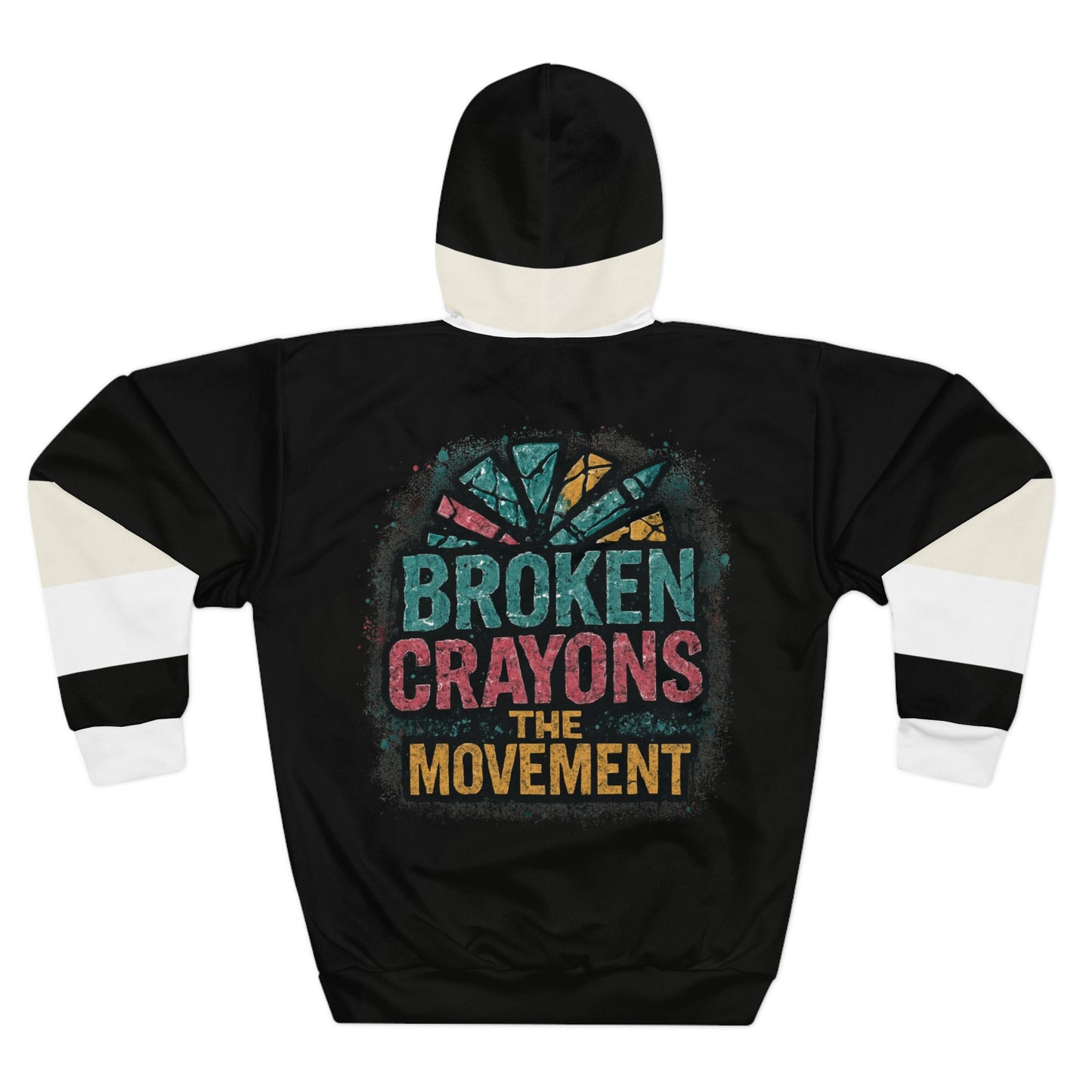 Broken Crayons Collection Unisex Pullover Hoodie - Embrace the Movement